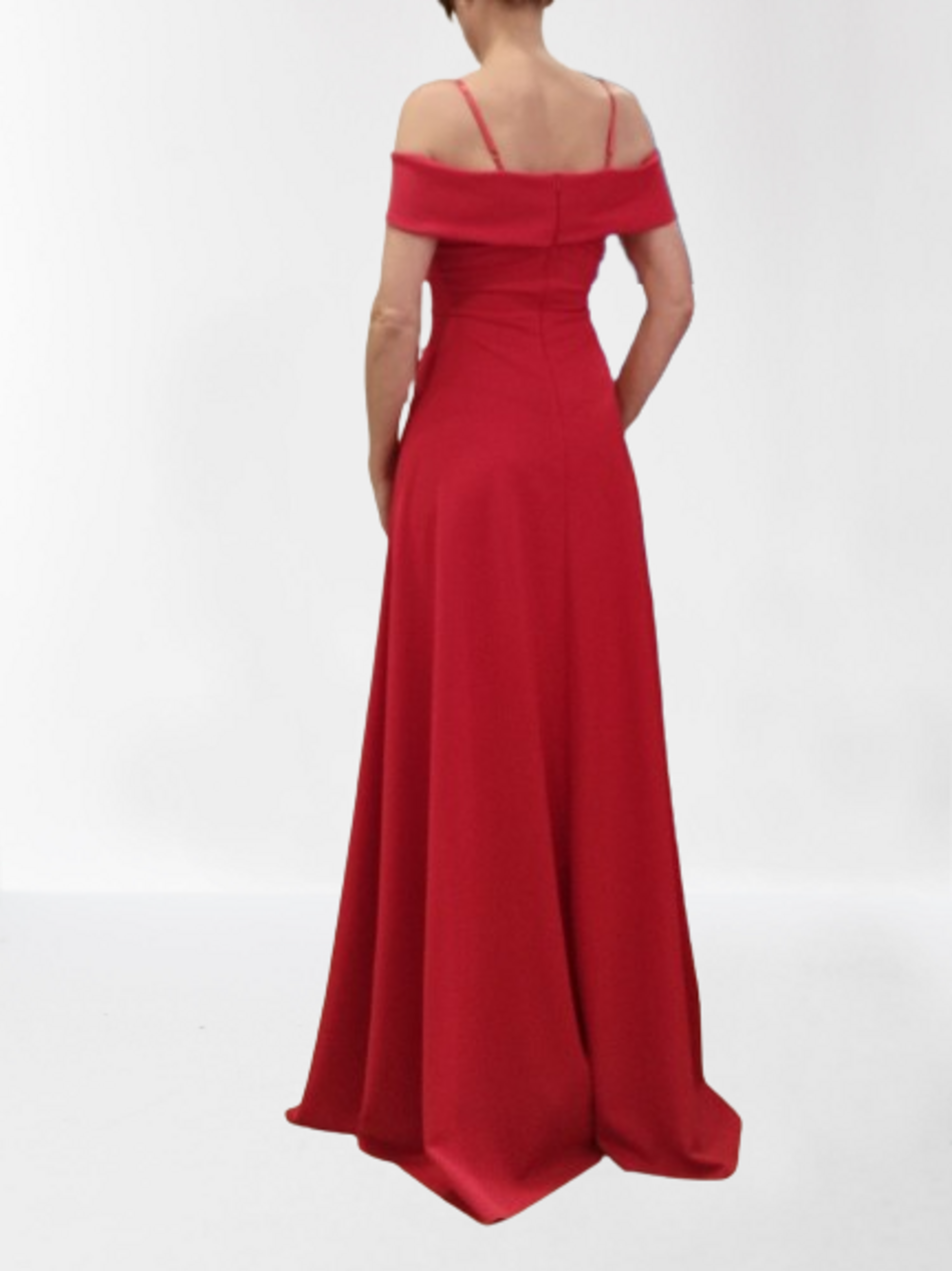 Vestido Fiesta Largo Escote Bardot Cannes - 6