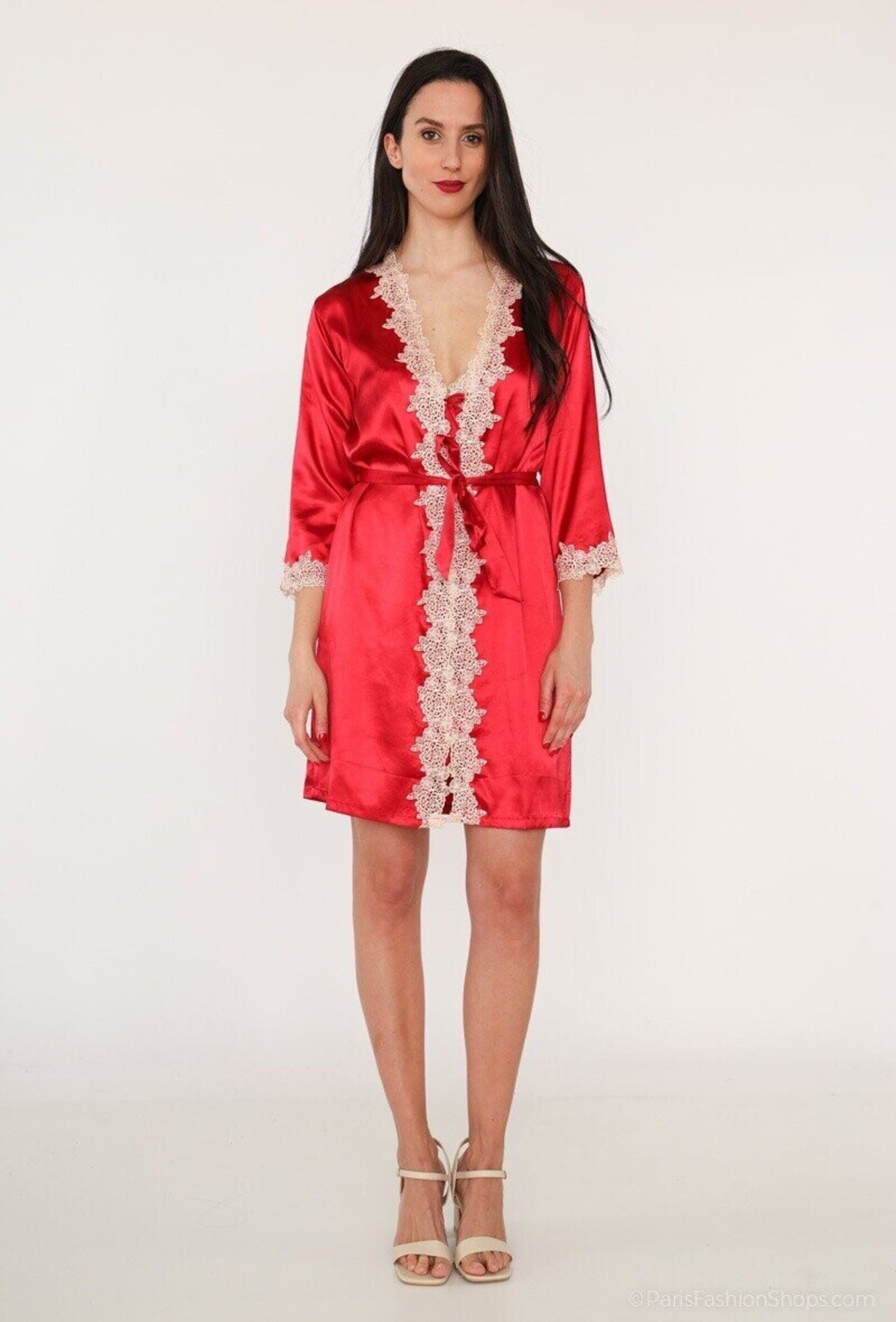 Camisón con bata - 1