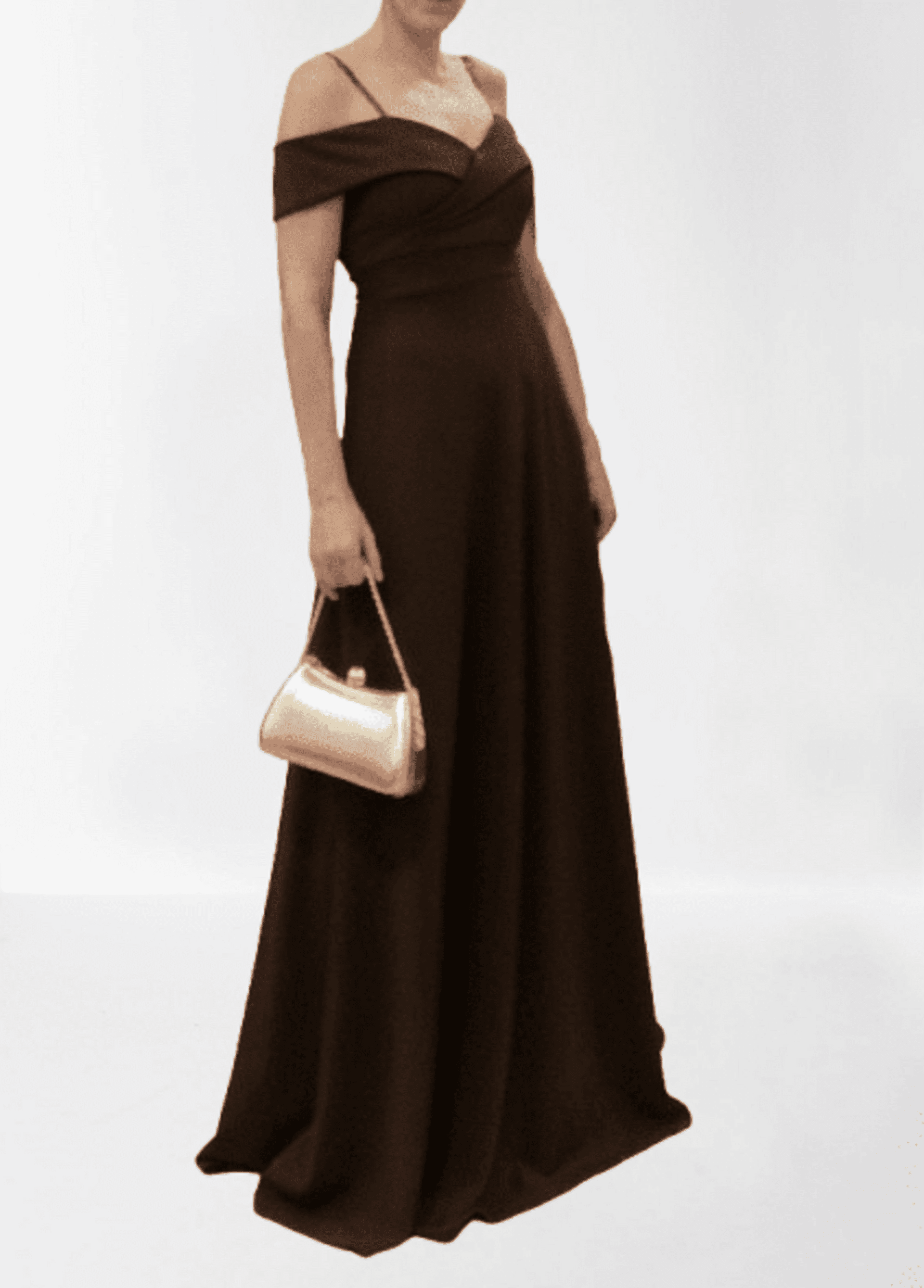 Vestido Fiesta Largo Escote Bardot Cannes - 20