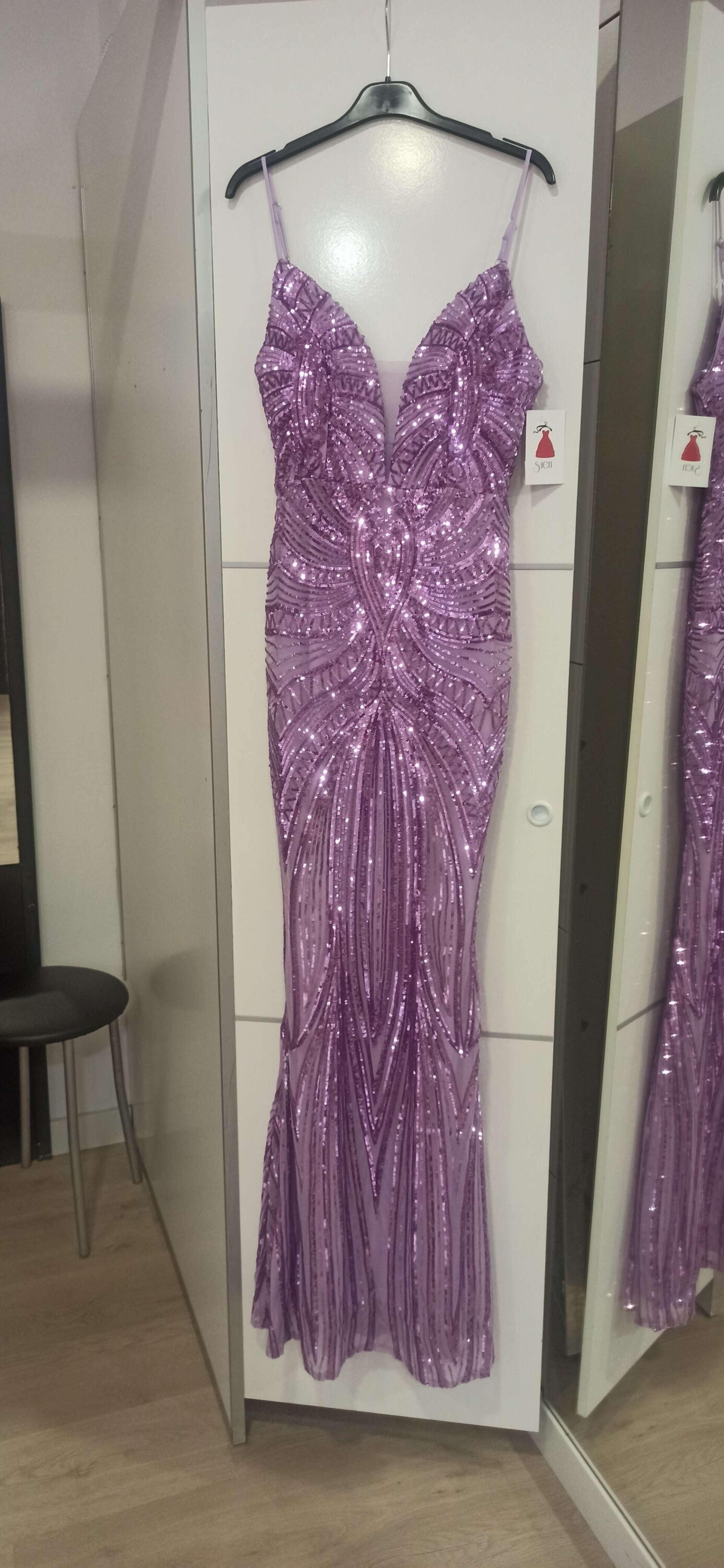 Vestido de lentejuelas Wels - 8