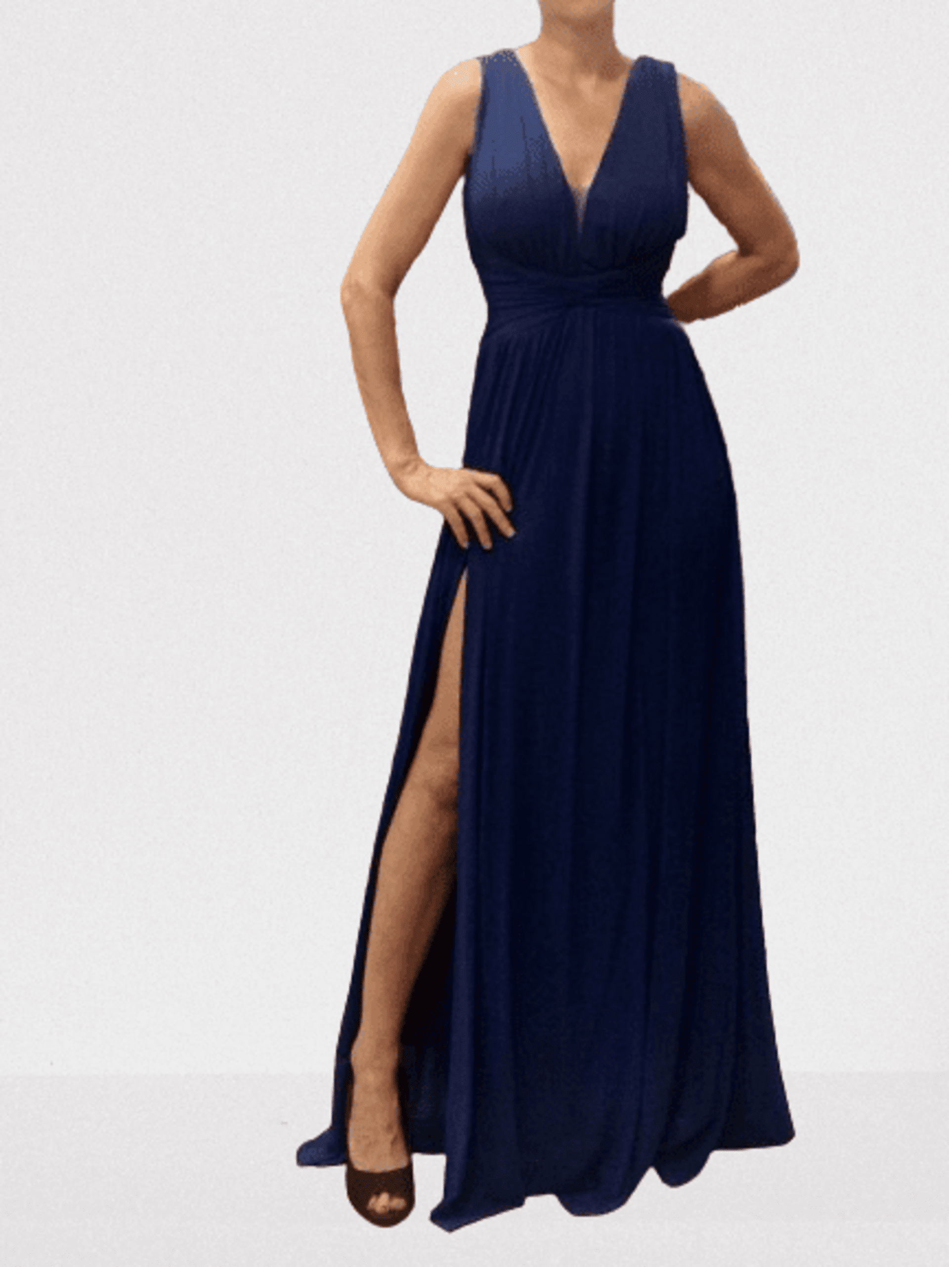 Vestido de fiesta con abertura Sidney - 5