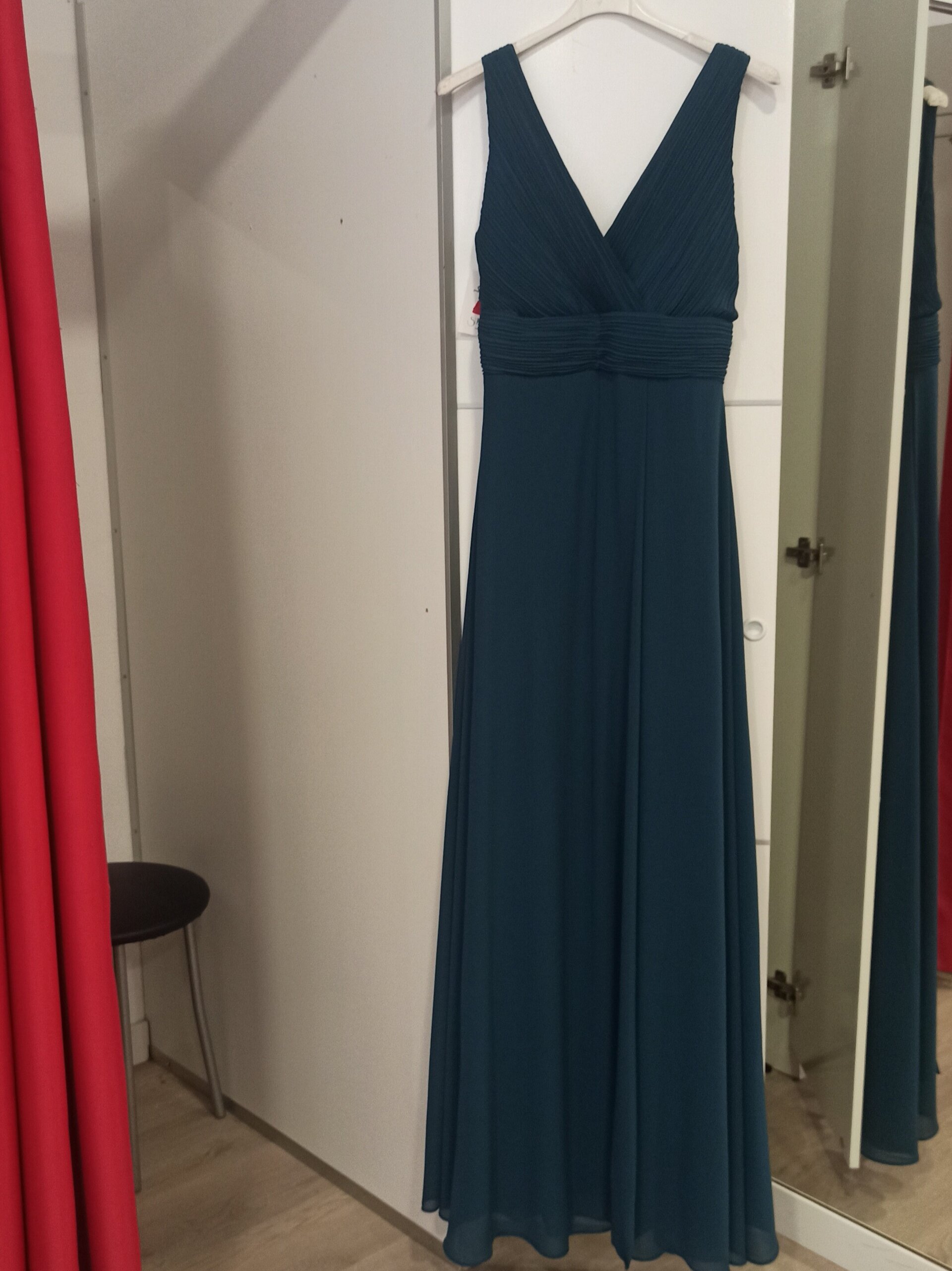 Vestido de fiesta Escote Pico Jaipur - 13