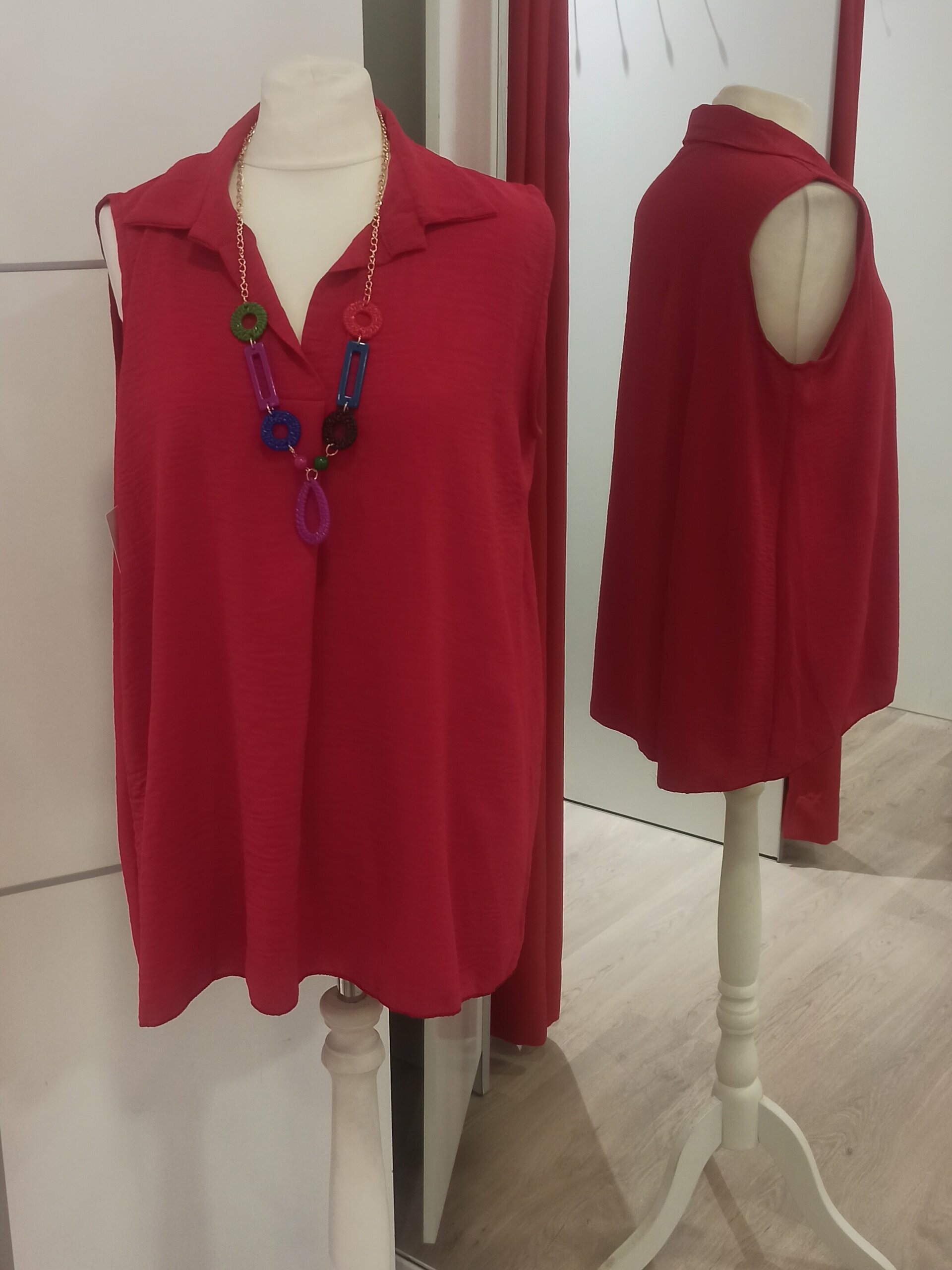 Top camisero talla grande - 2