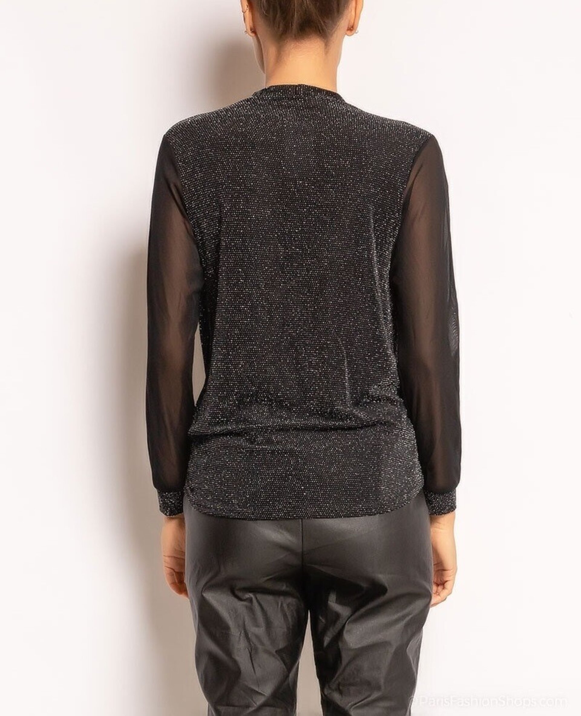 Blusa de fiesta brillos - 6
