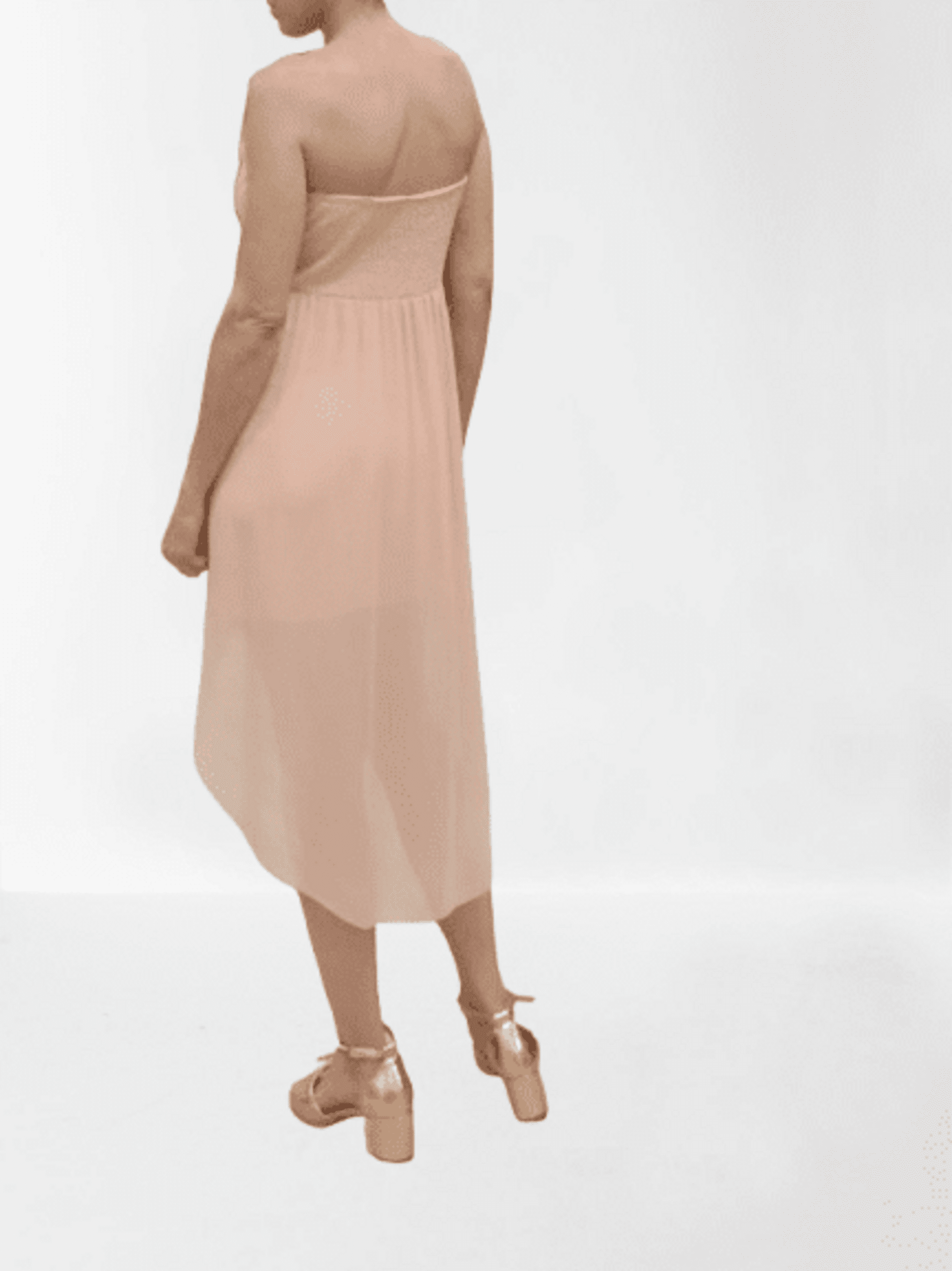 Vestido de fiesta con cola klain - 2