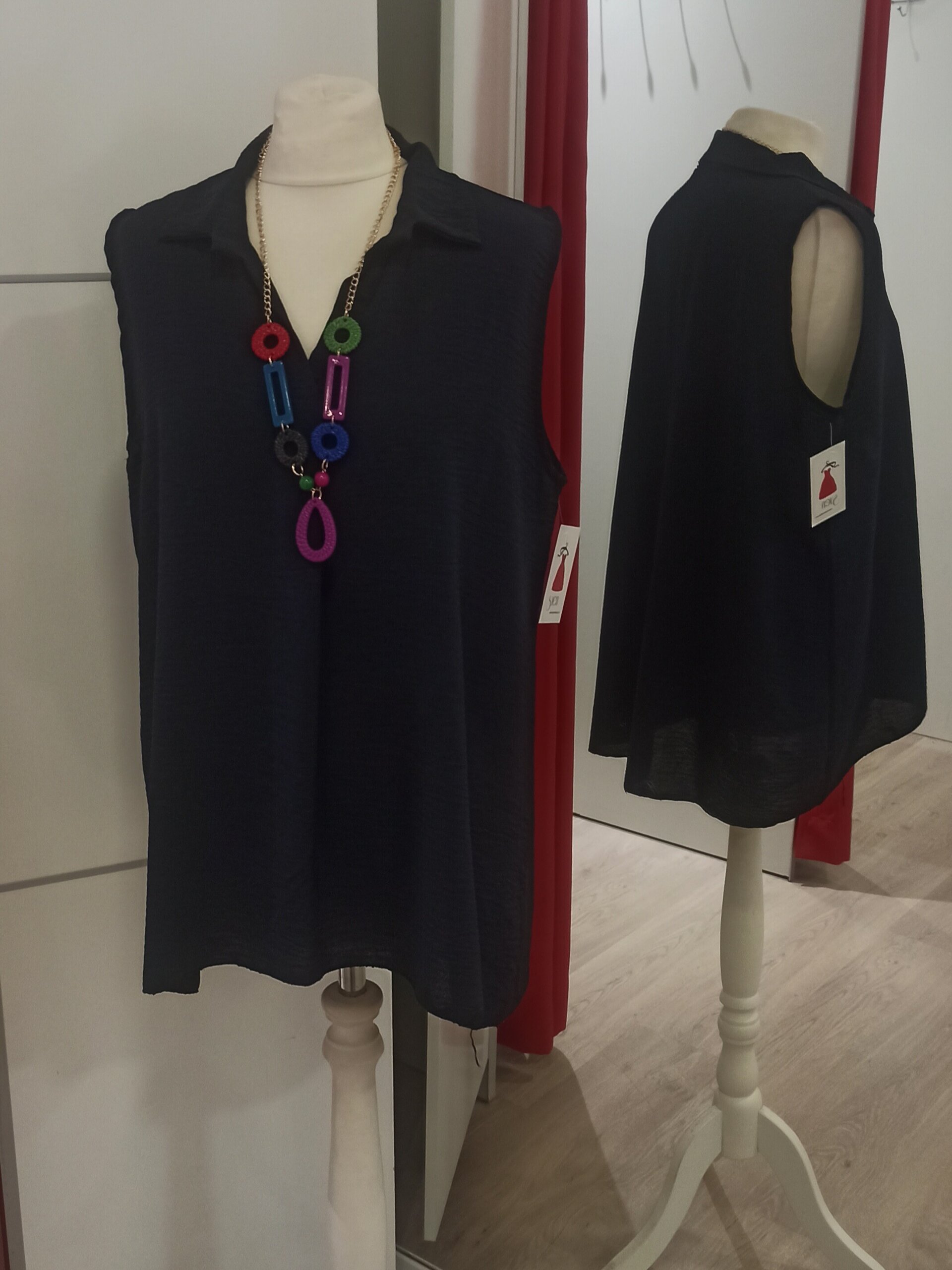 Top camisero talla grande - 3