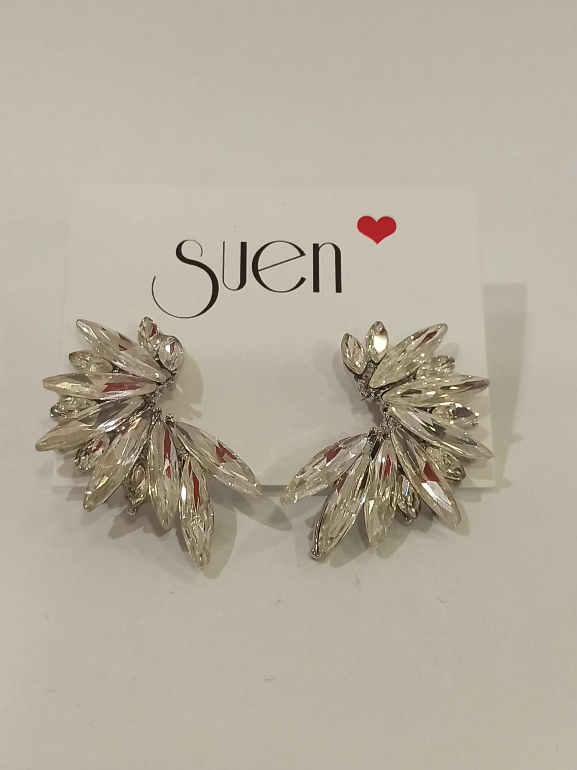 Pendiente de pedrería plata - 1