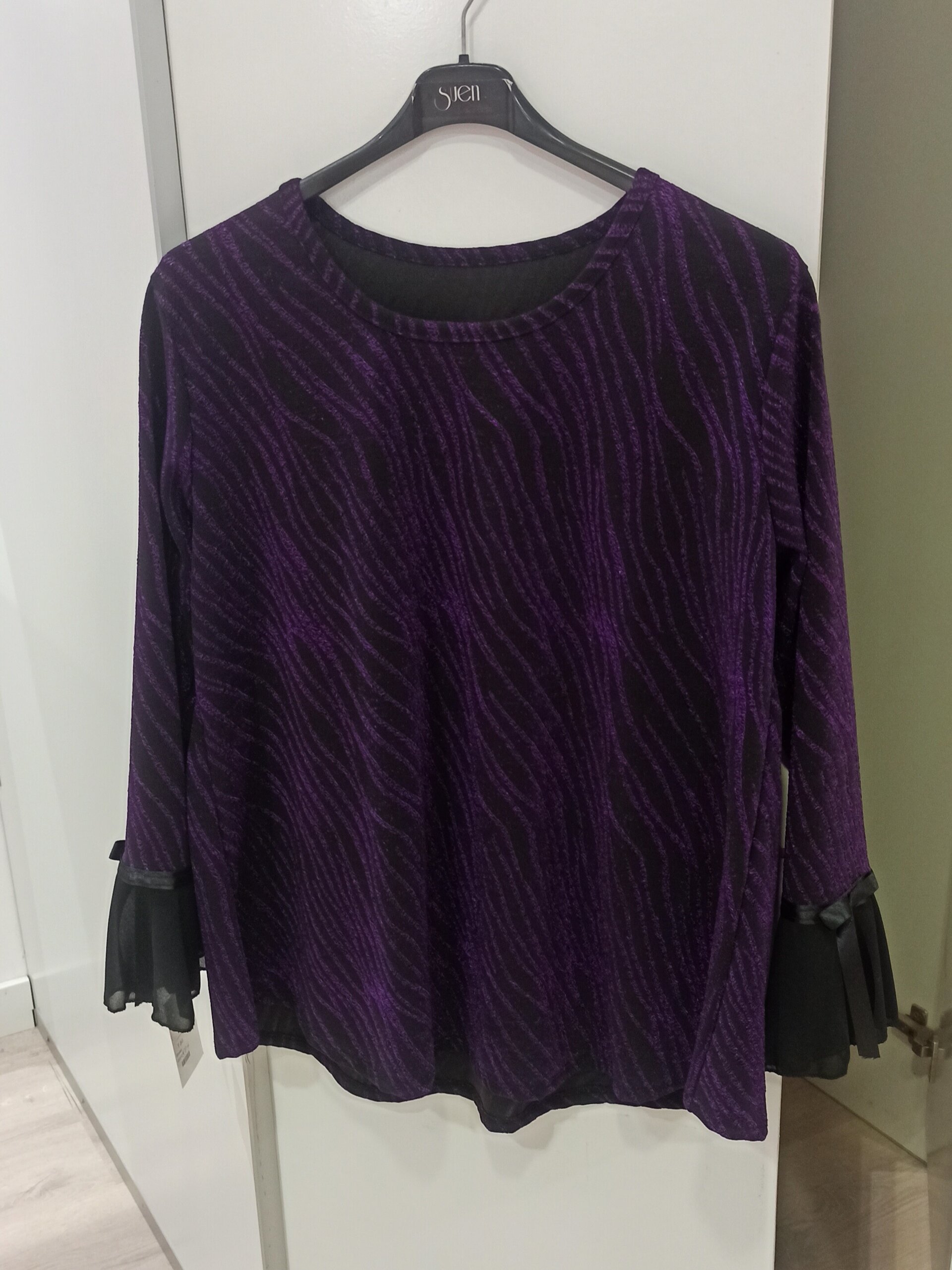 Blusón con brillo talla grande - 2