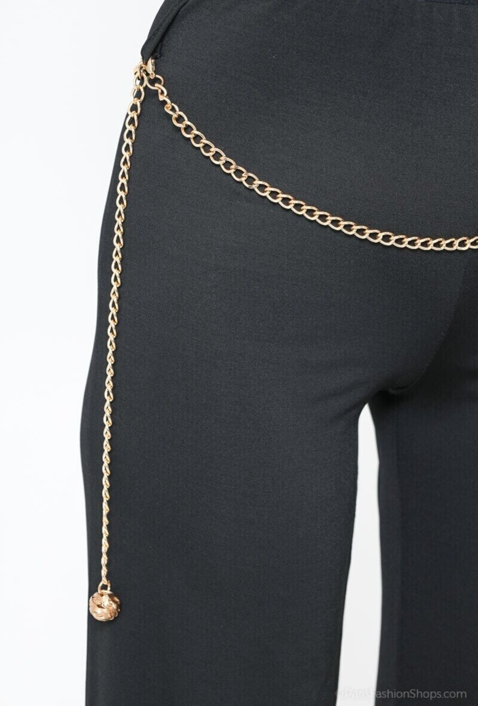 Pantalón con cadena - 3