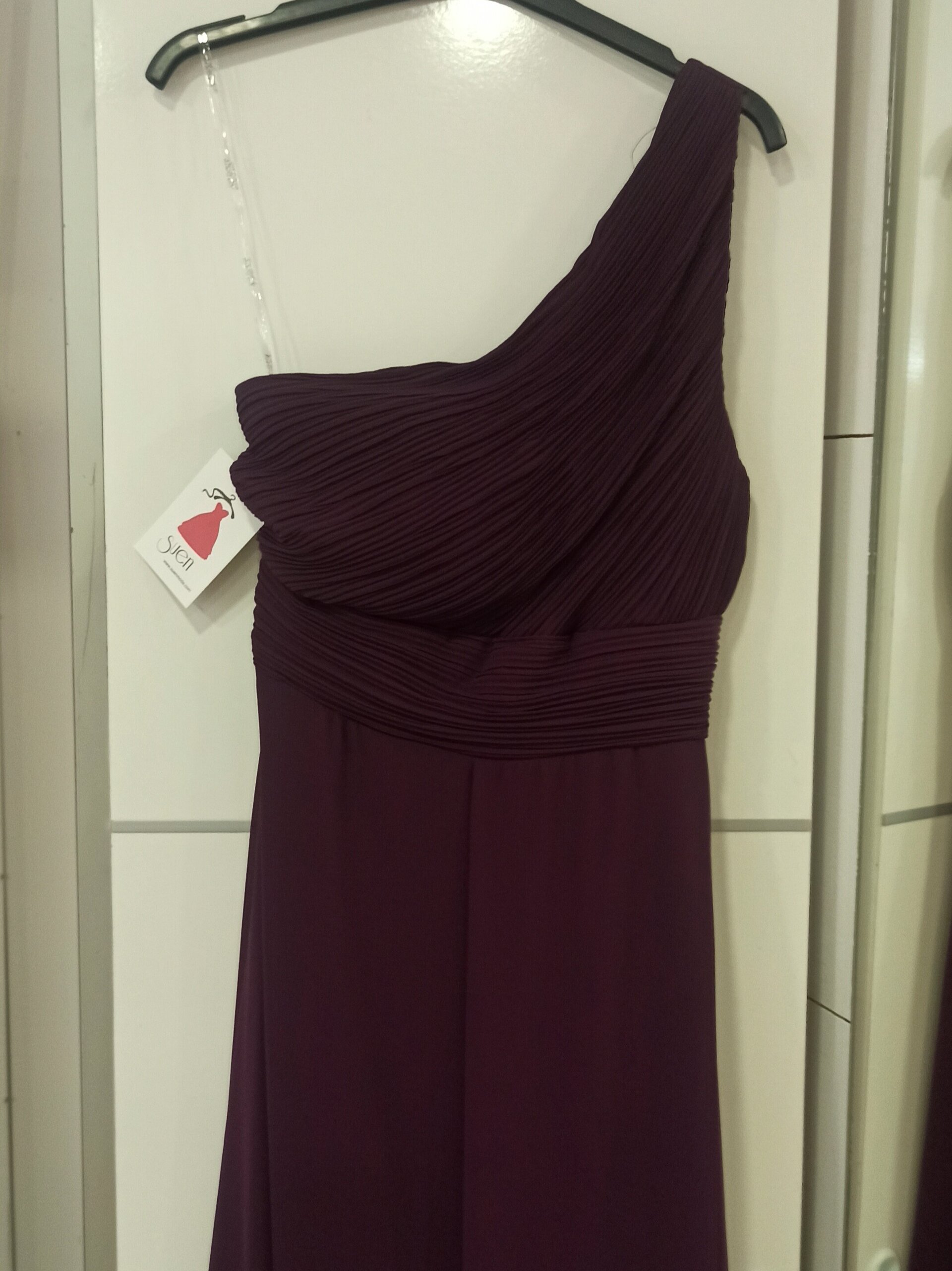 Vestido de fiesta Escote Asimétrico Roma - 12