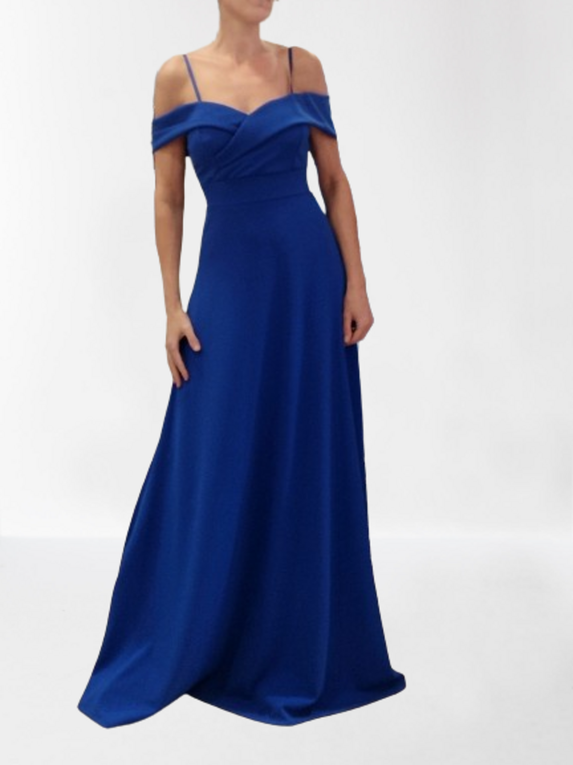Vestido Fiesta Largo Escote Bardot Cannes - 15
