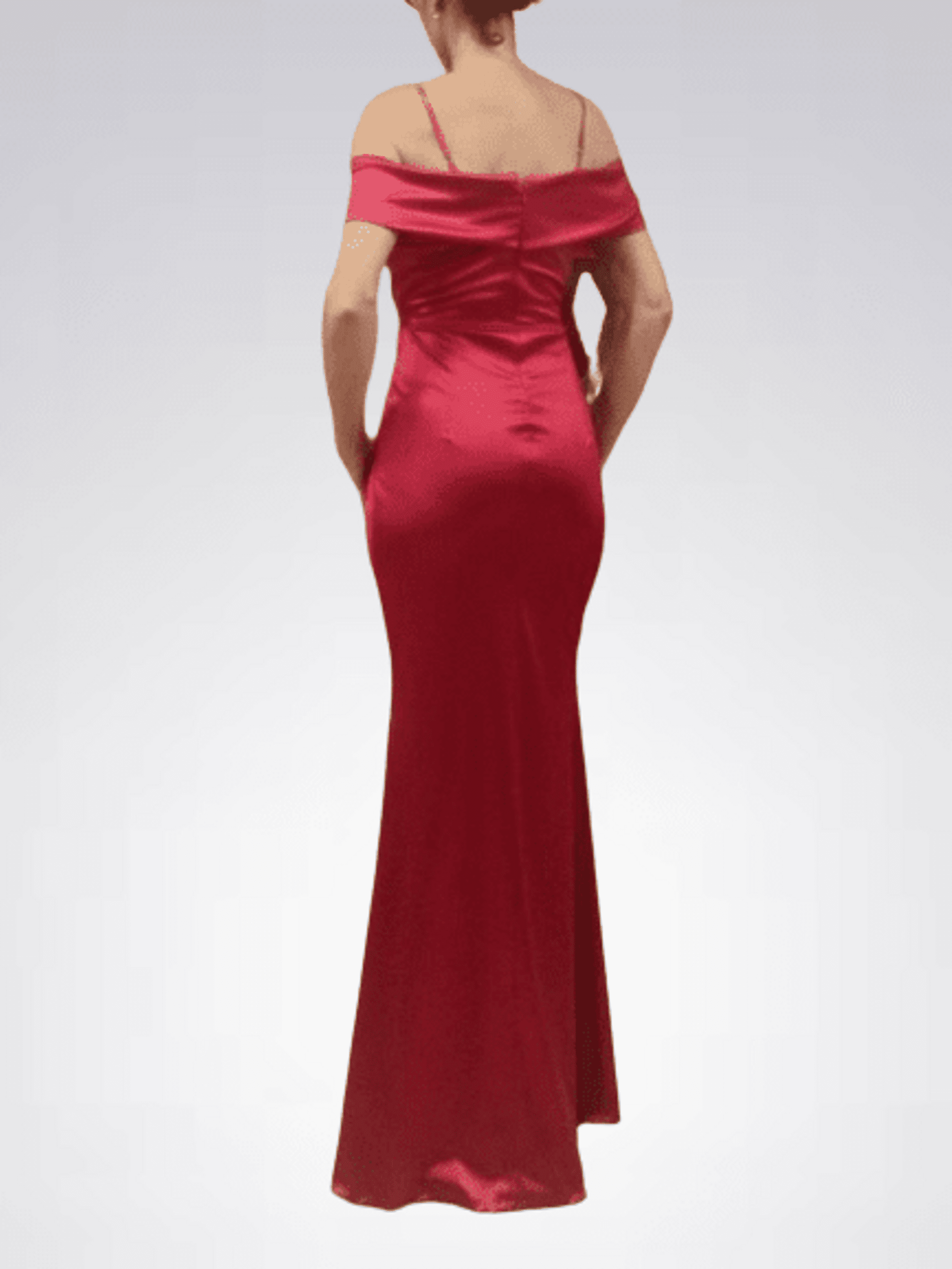 Vestido sirena de satén Seul - 2