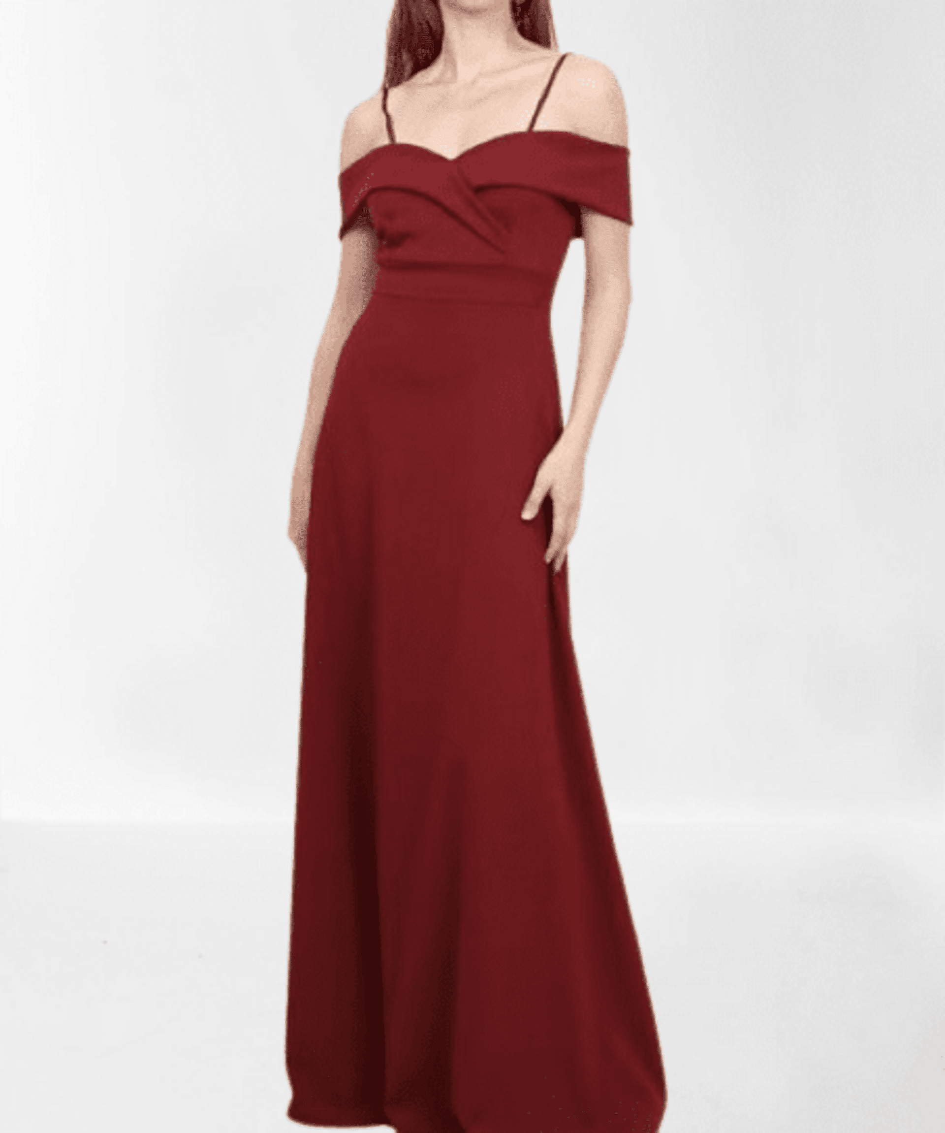 Vestido Fiesta Largo Escote Bardot Cannes - 20