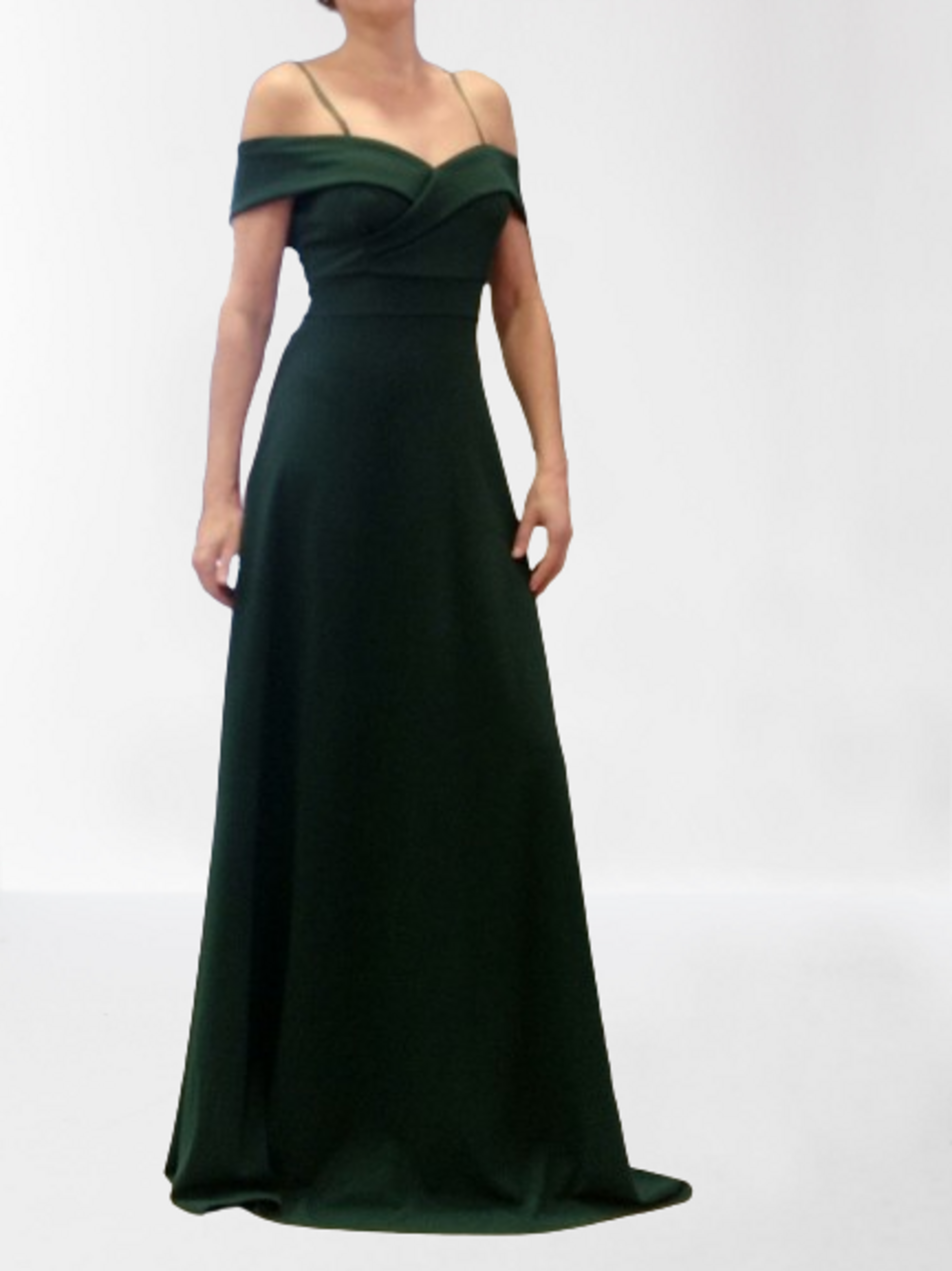 Vestido Fiesta Largo Escote Bardot Cannes - 17