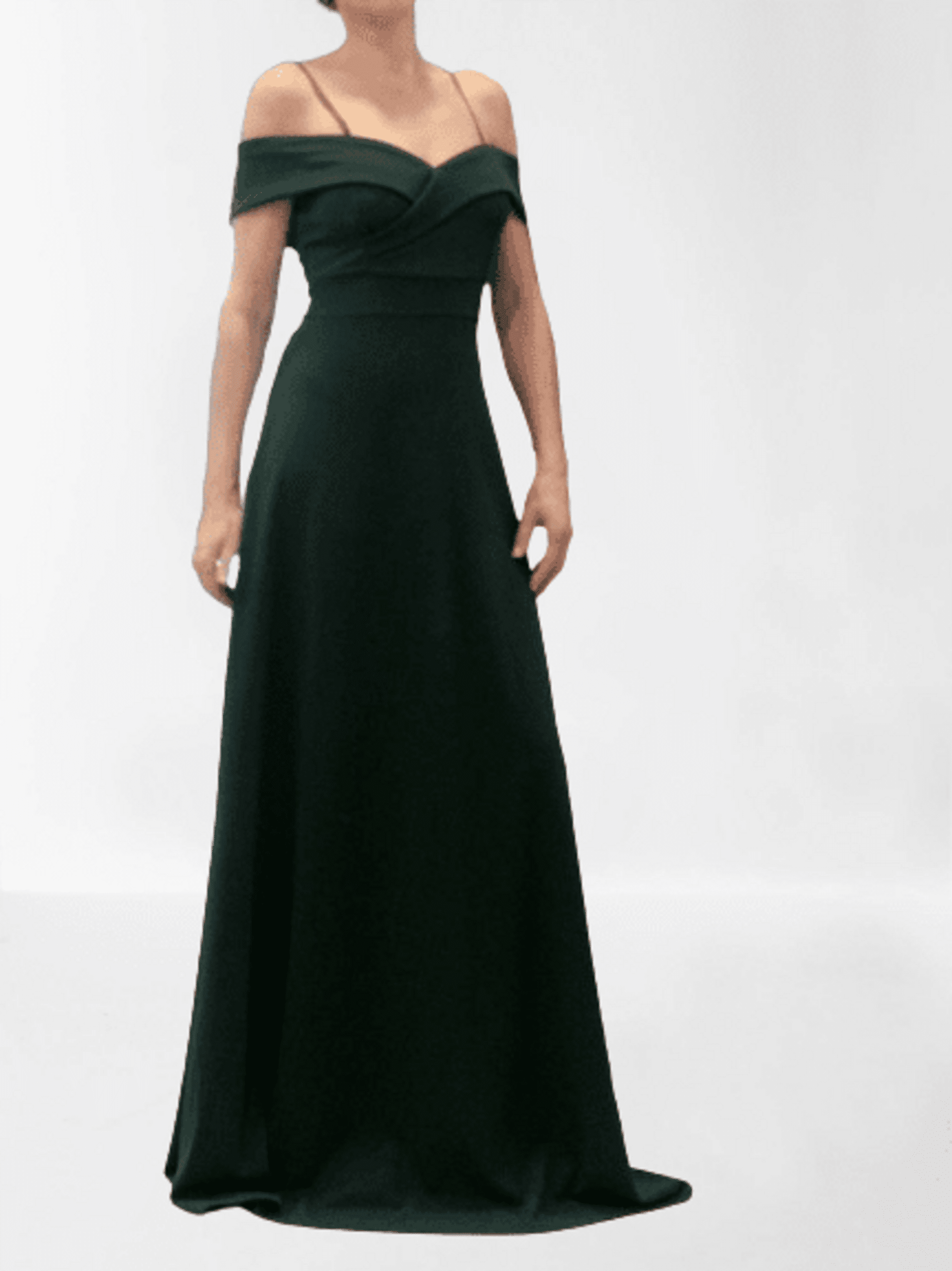 Vestido Fiesta Largo Escote Bardot Cannes - 15