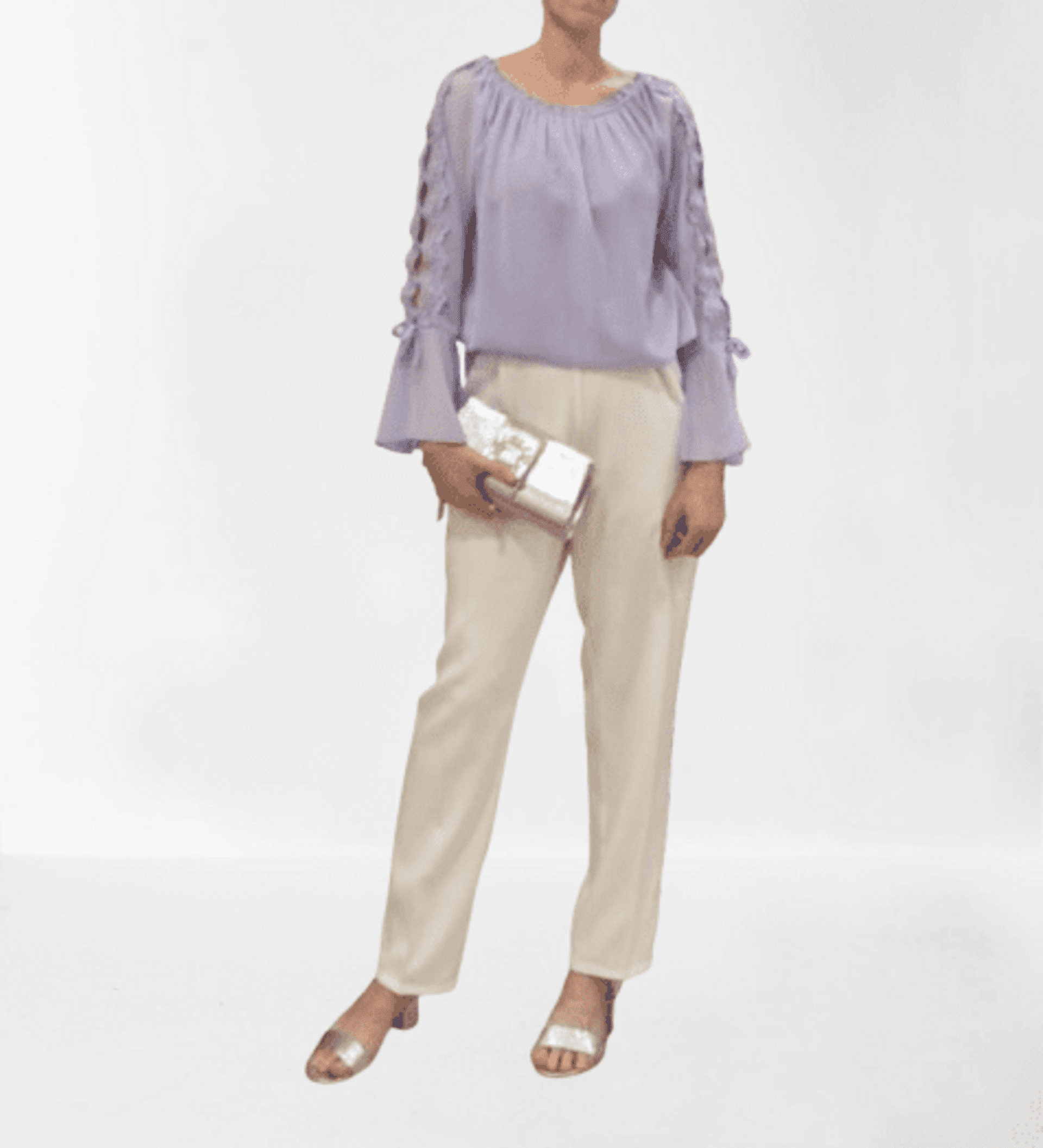 Conjunto blusa fiesta y pantalón - 2