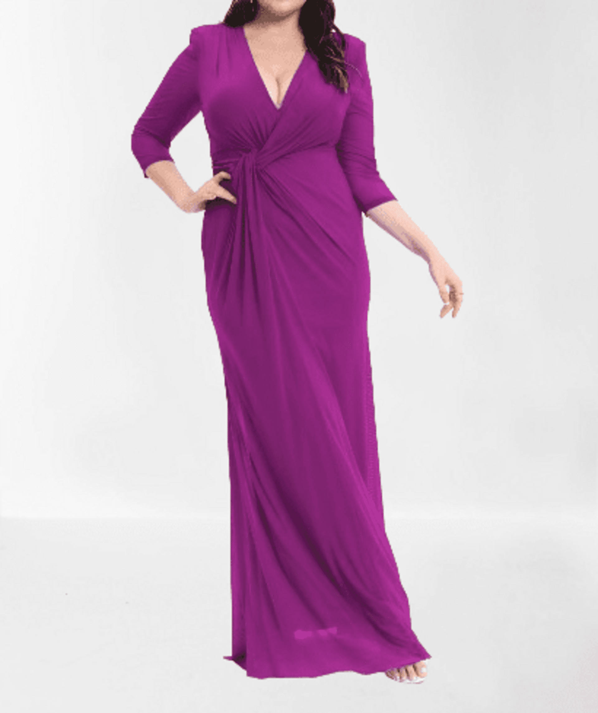 Vestido Fiesta Talla Grande Glasgow - 5