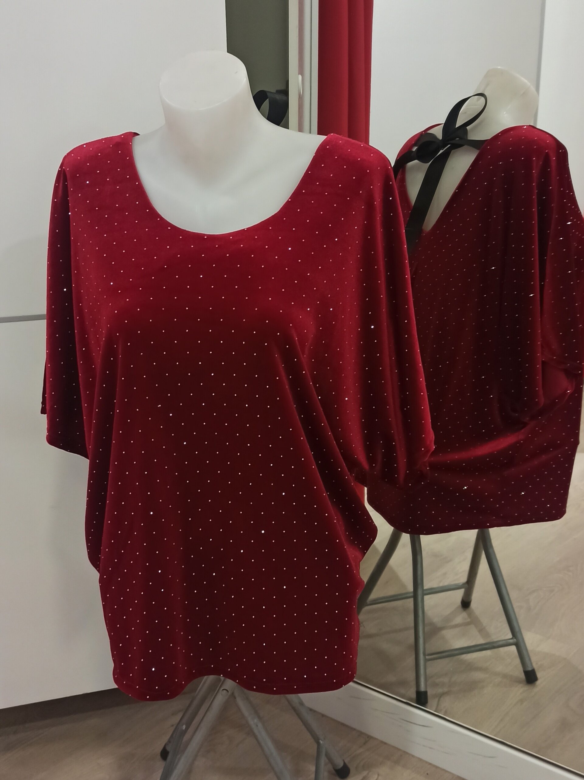Blusa de terciopelo - 2