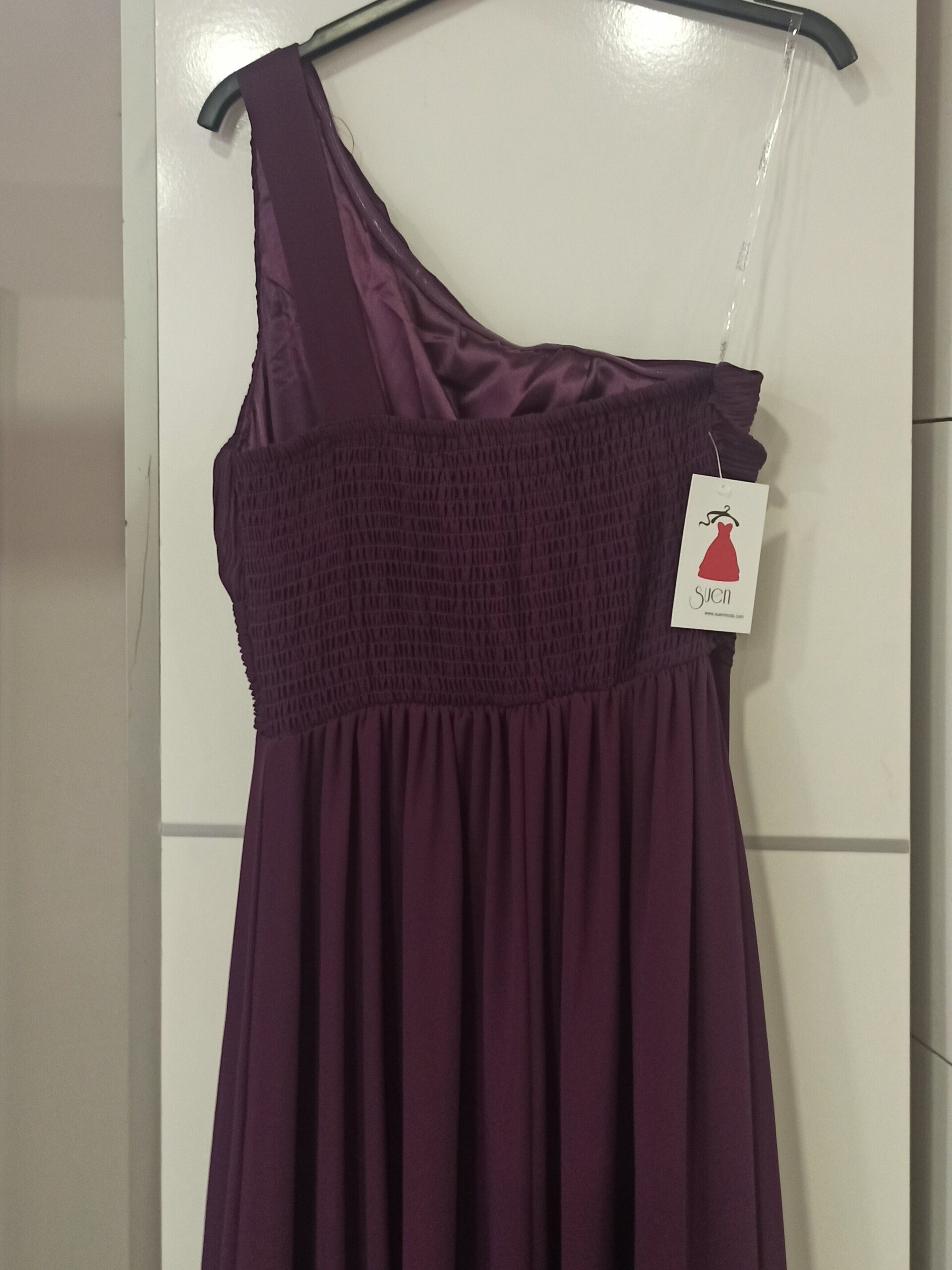 Vestido de fiesta Escote Asimétrico Roma - 13