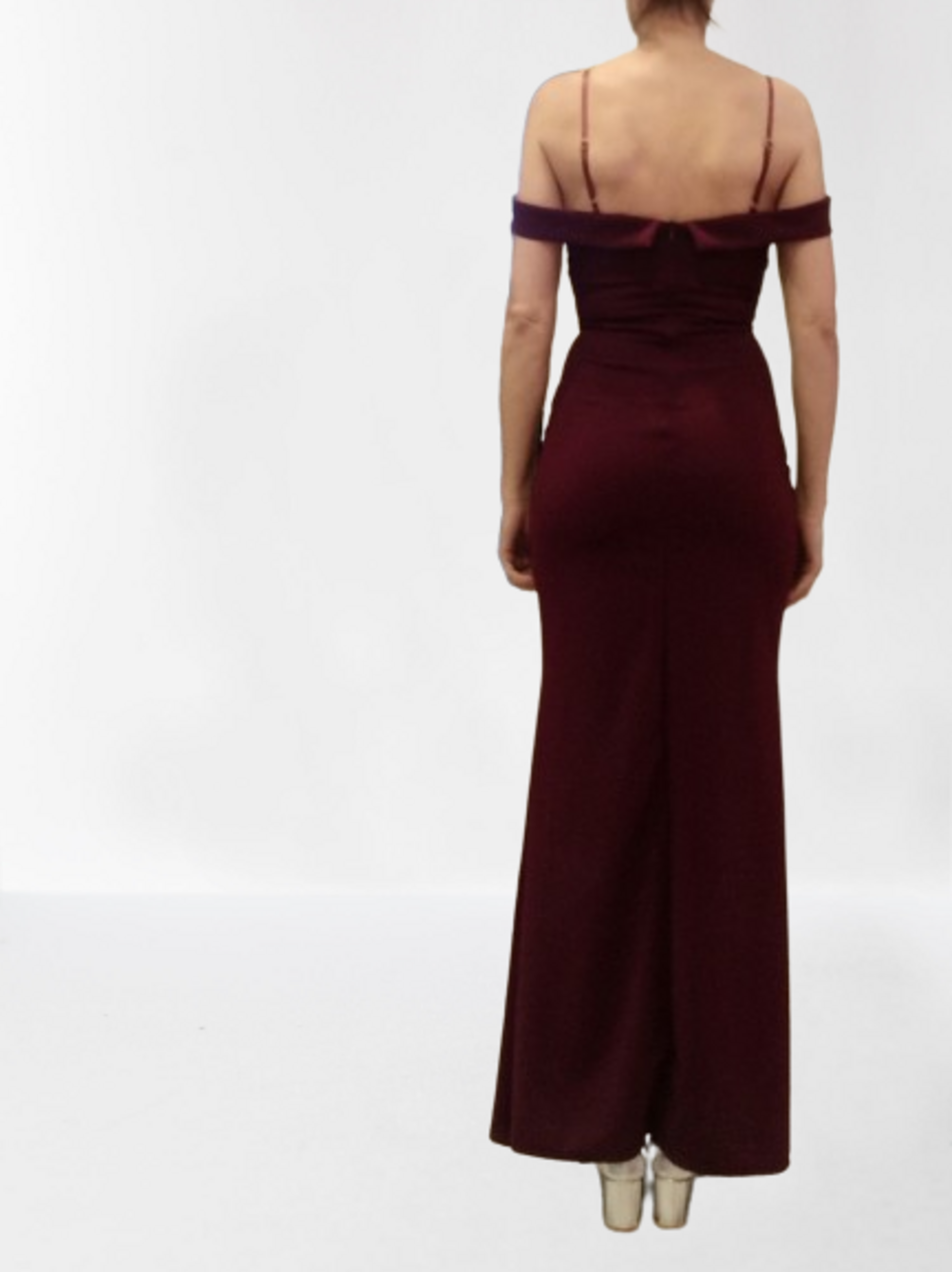 Vestido Sirena Escote Bardot Nashville - 2
