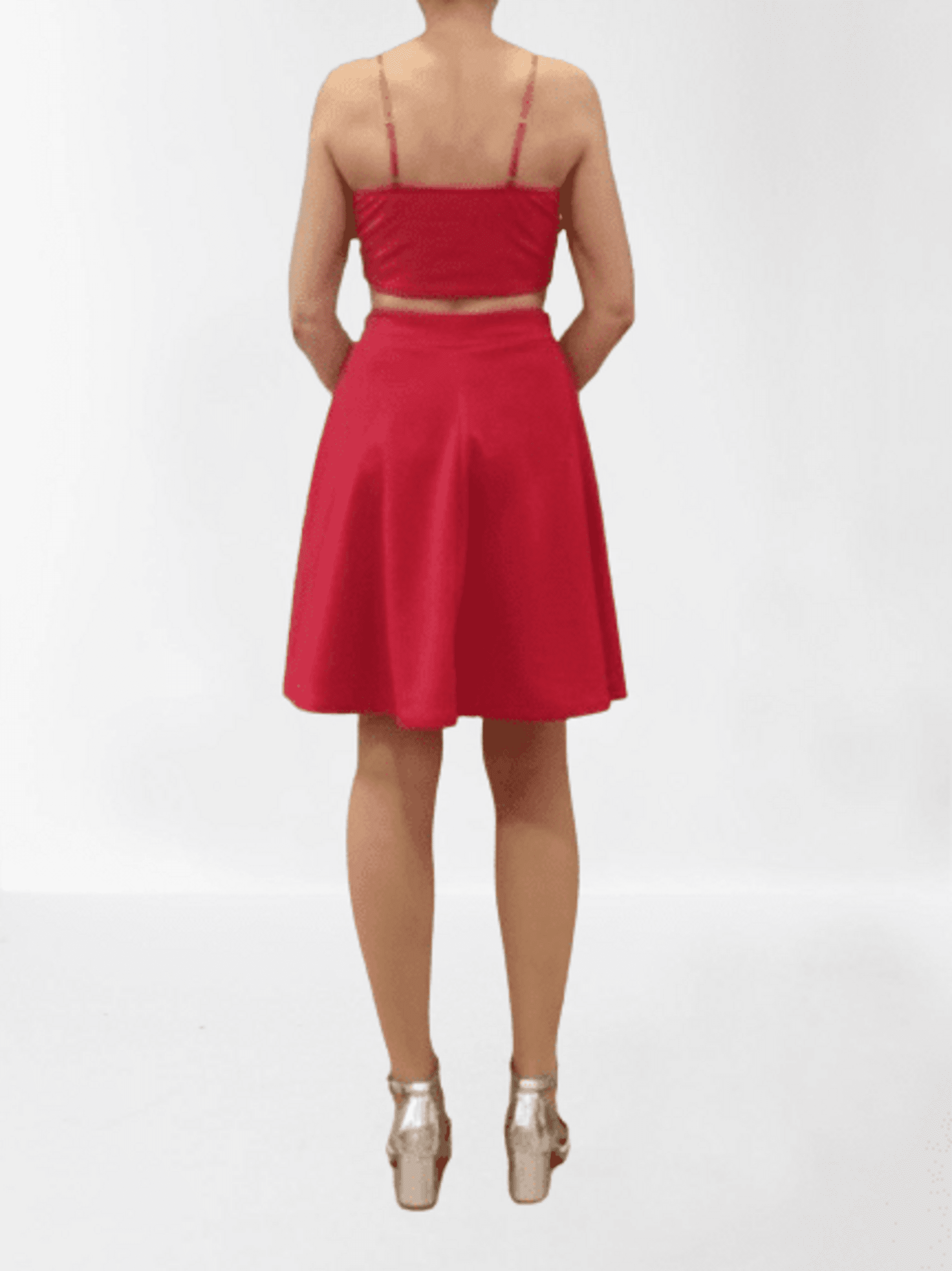 Vestido Fiesta Corto Con Aberturas Caracas - 4