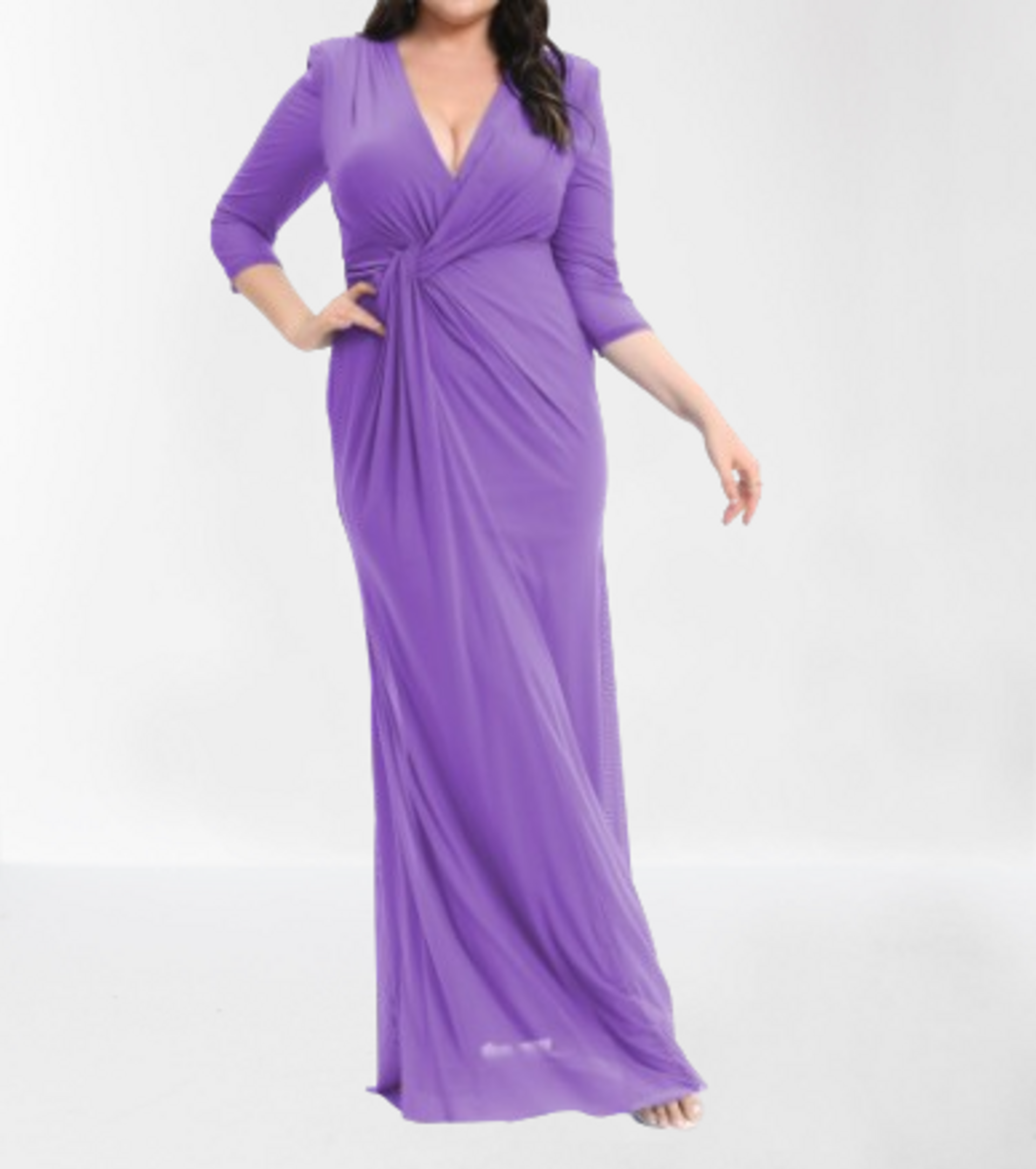Vestido Fiesta Talla Grande Glasgow - 4