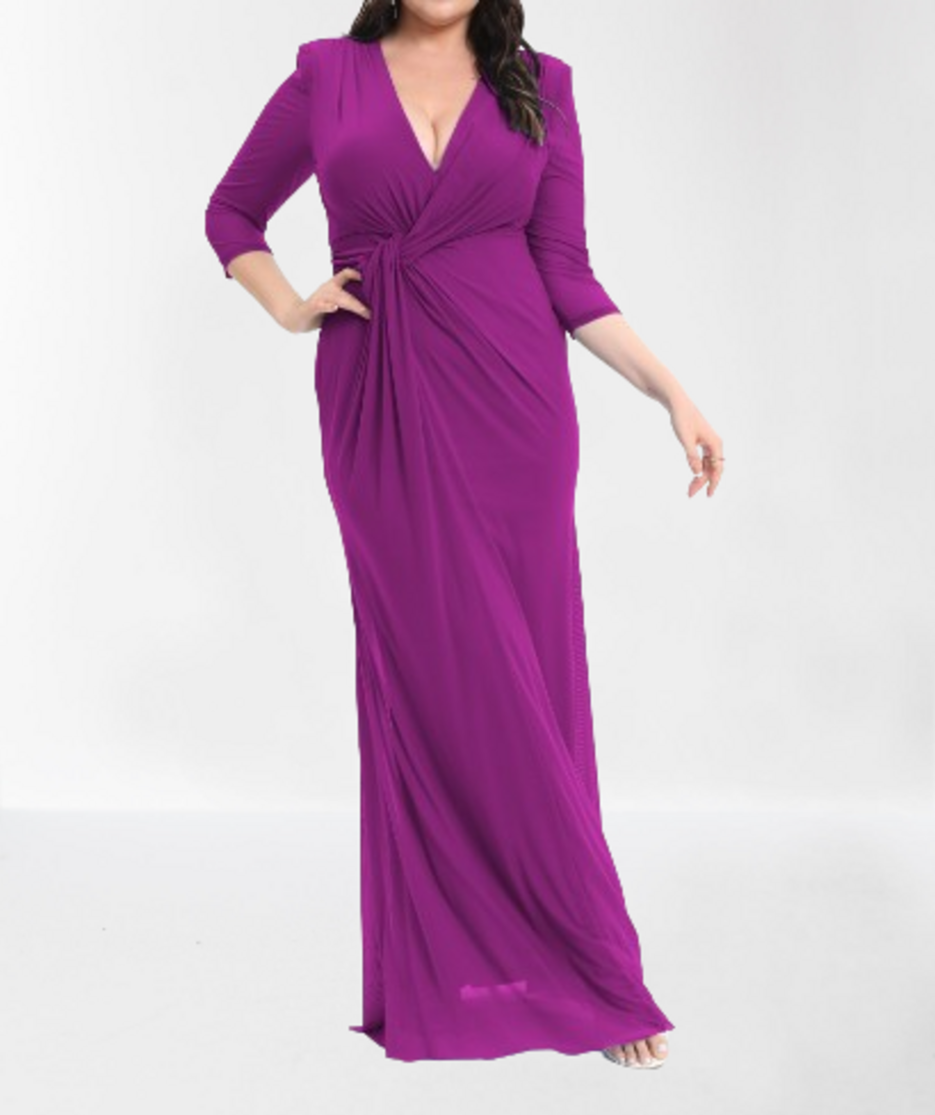 Vestido Fiesta Talla Grande Glasgow - 7