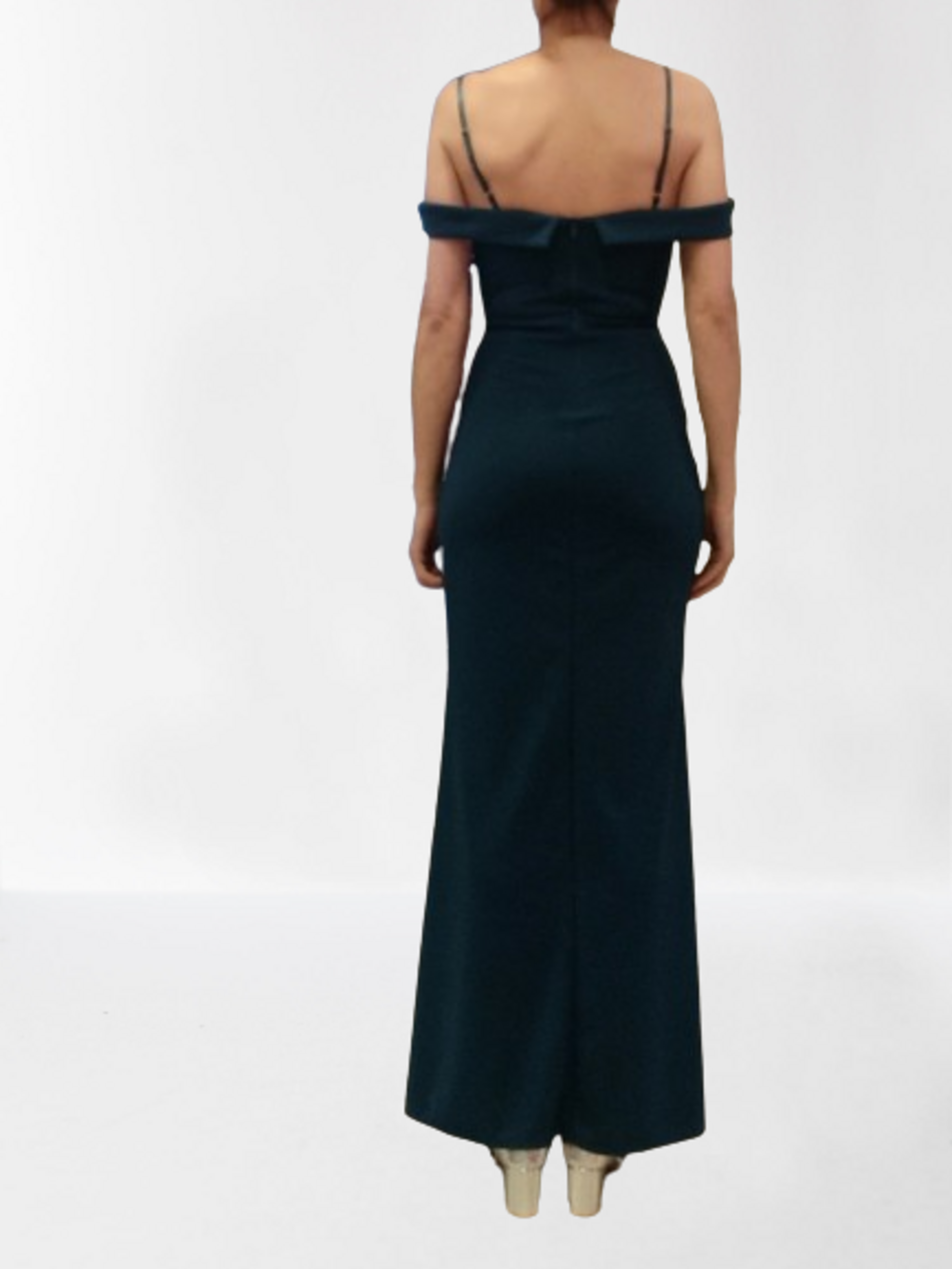 Vestido Sirena Escote Bardot Nashville - 8