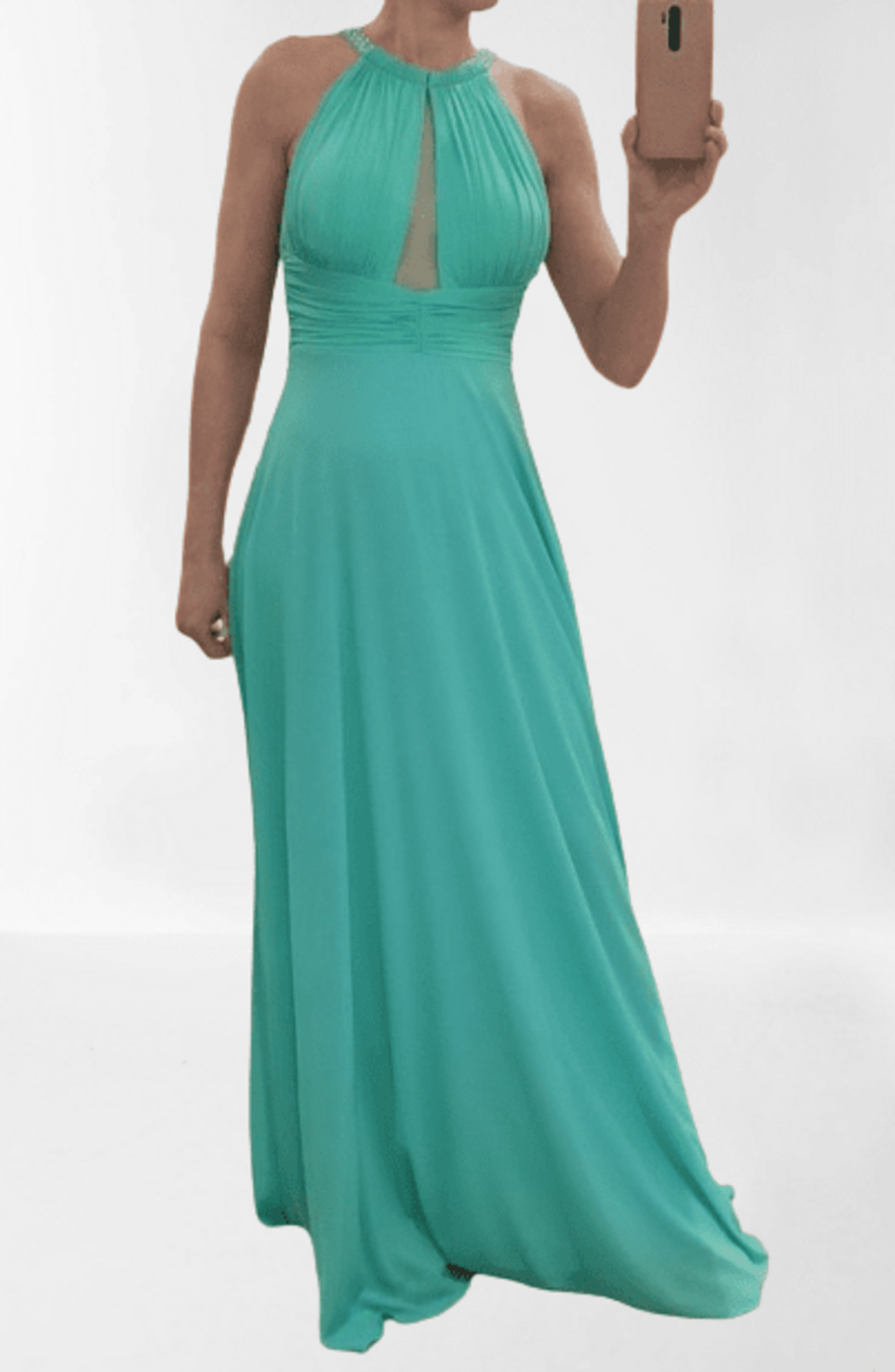 Vestido de Fiesta Escote Halter Tours - 1