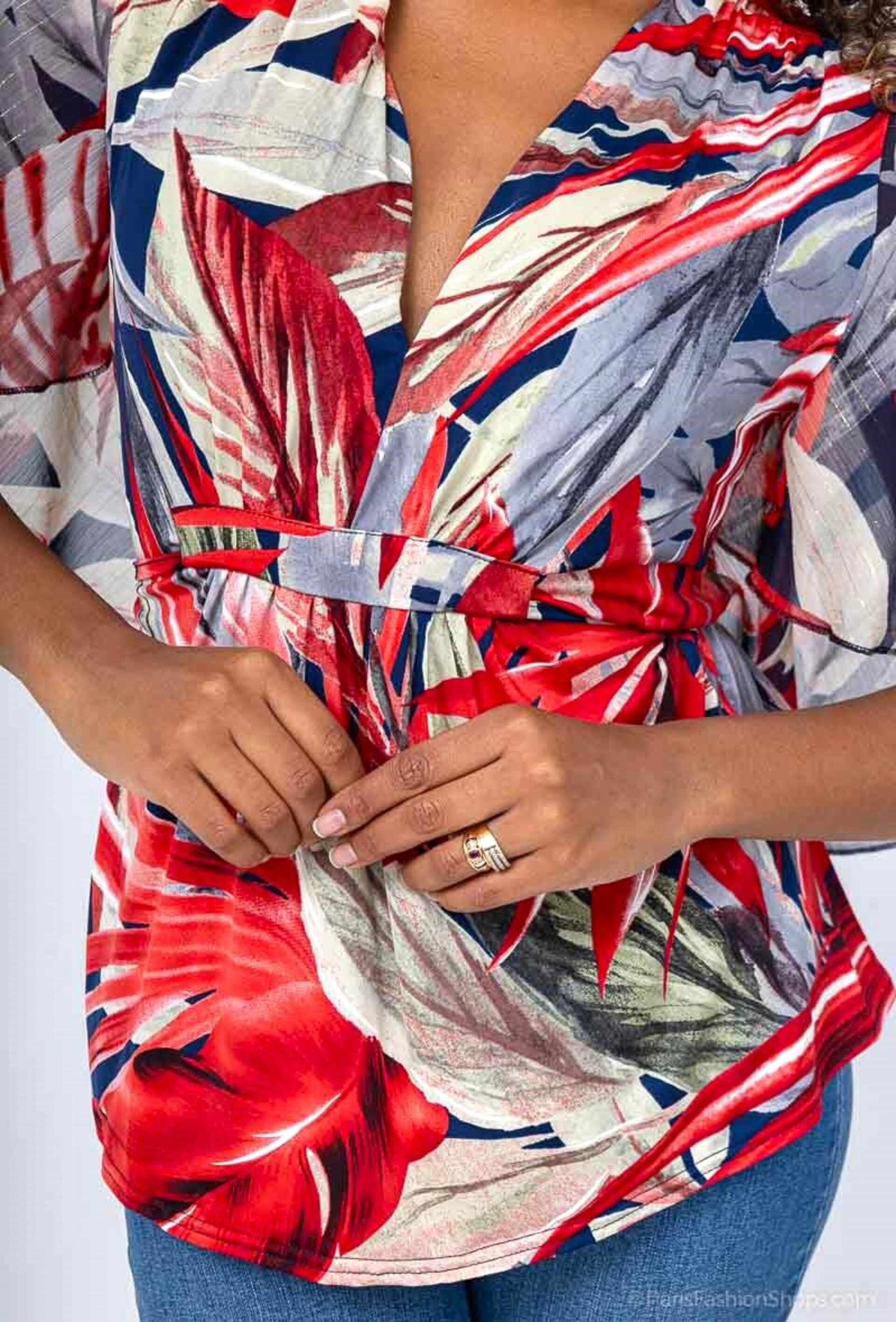 Blusa estampada - 2