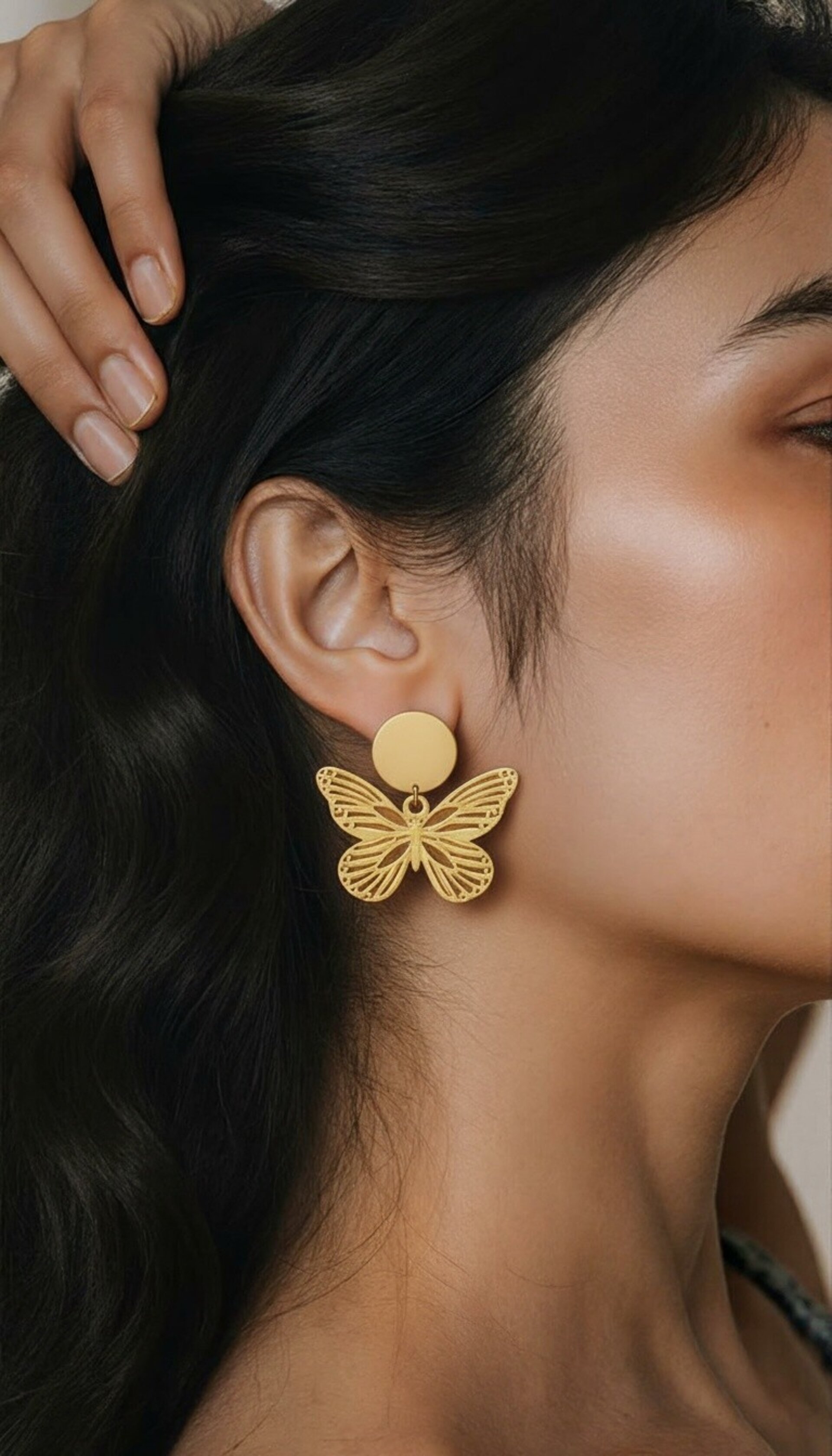 Pendientes de mariposas - 1