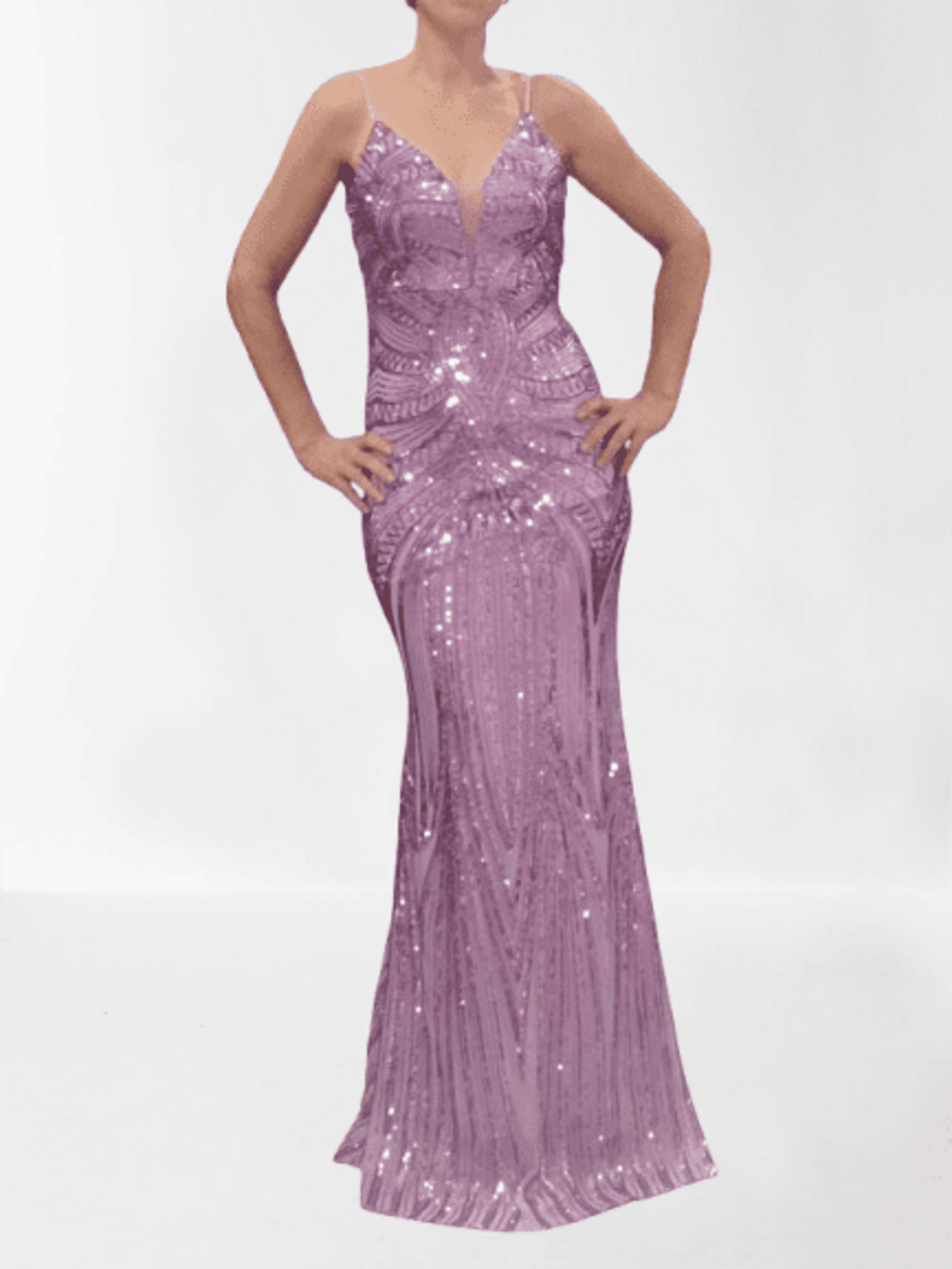 Vestido de lentejuelas Wels - 6