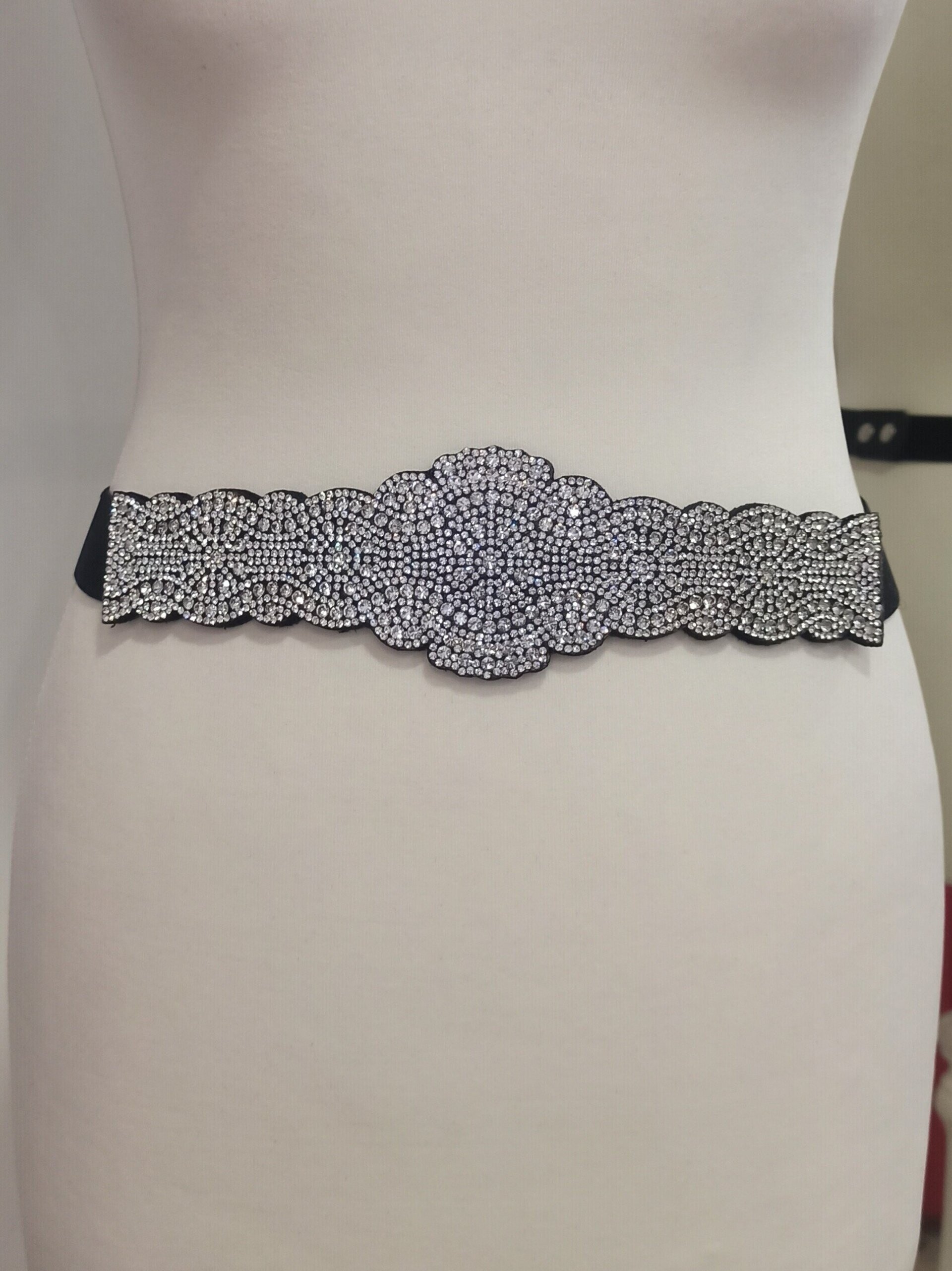 Cinturón fiesta brillos - 1