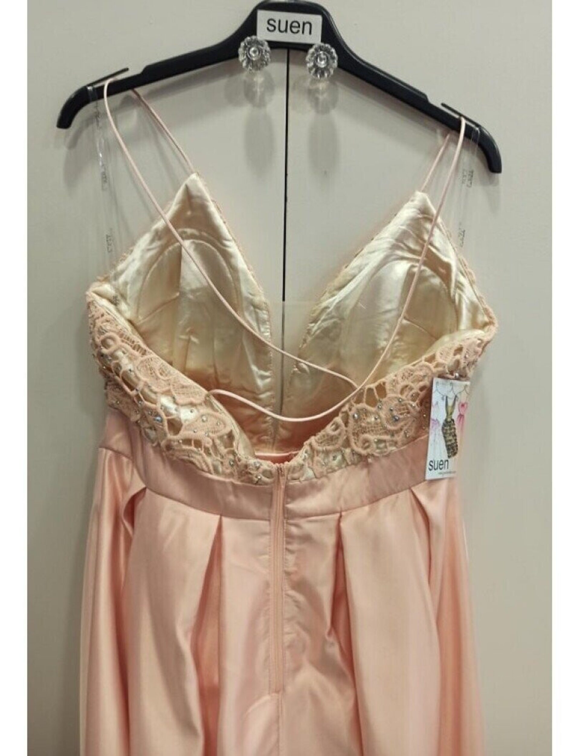 Vestido Largo con cuerpo de Encaje Tokio - 3