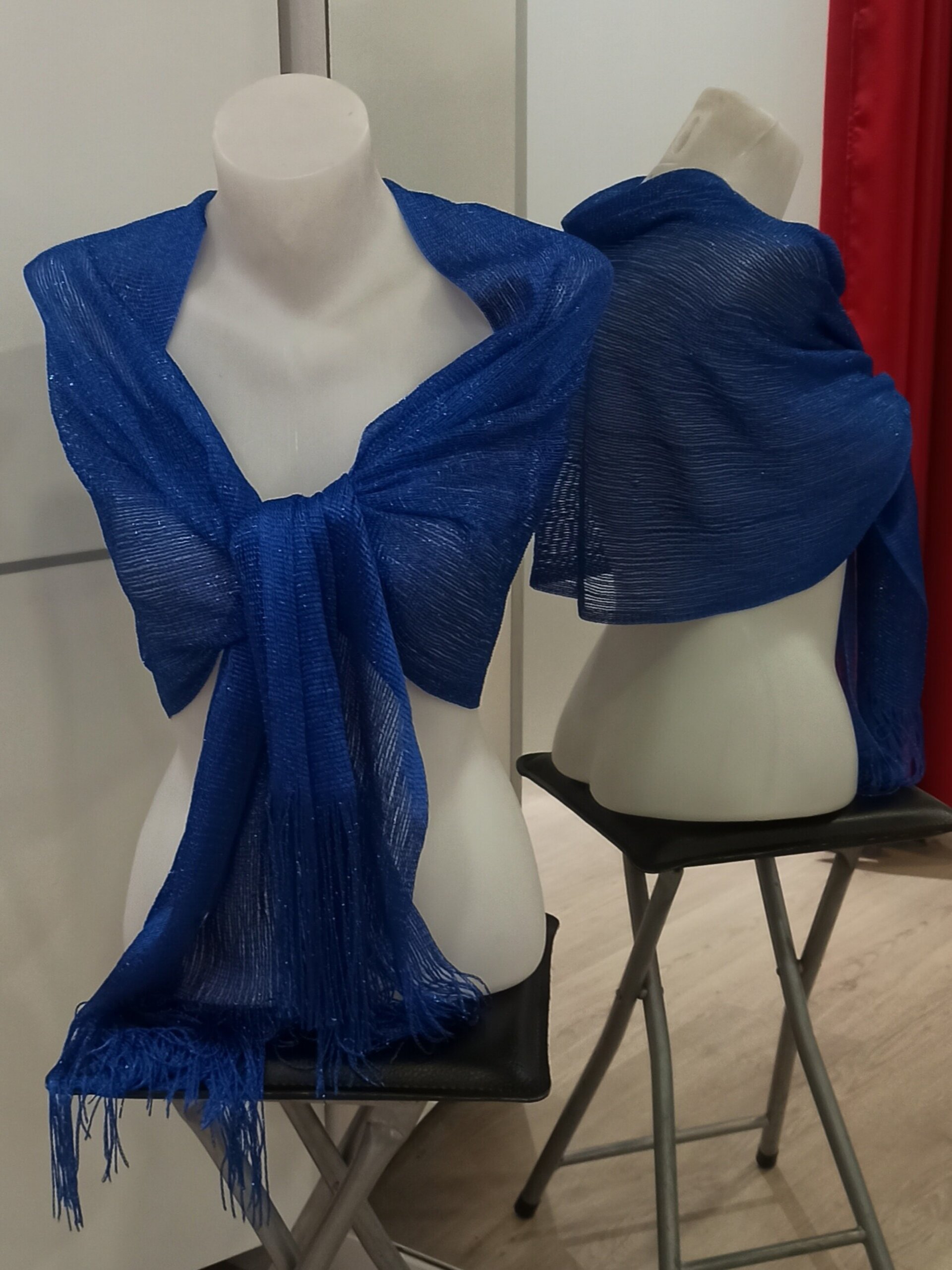 Chal de fiesta con flecos - 2