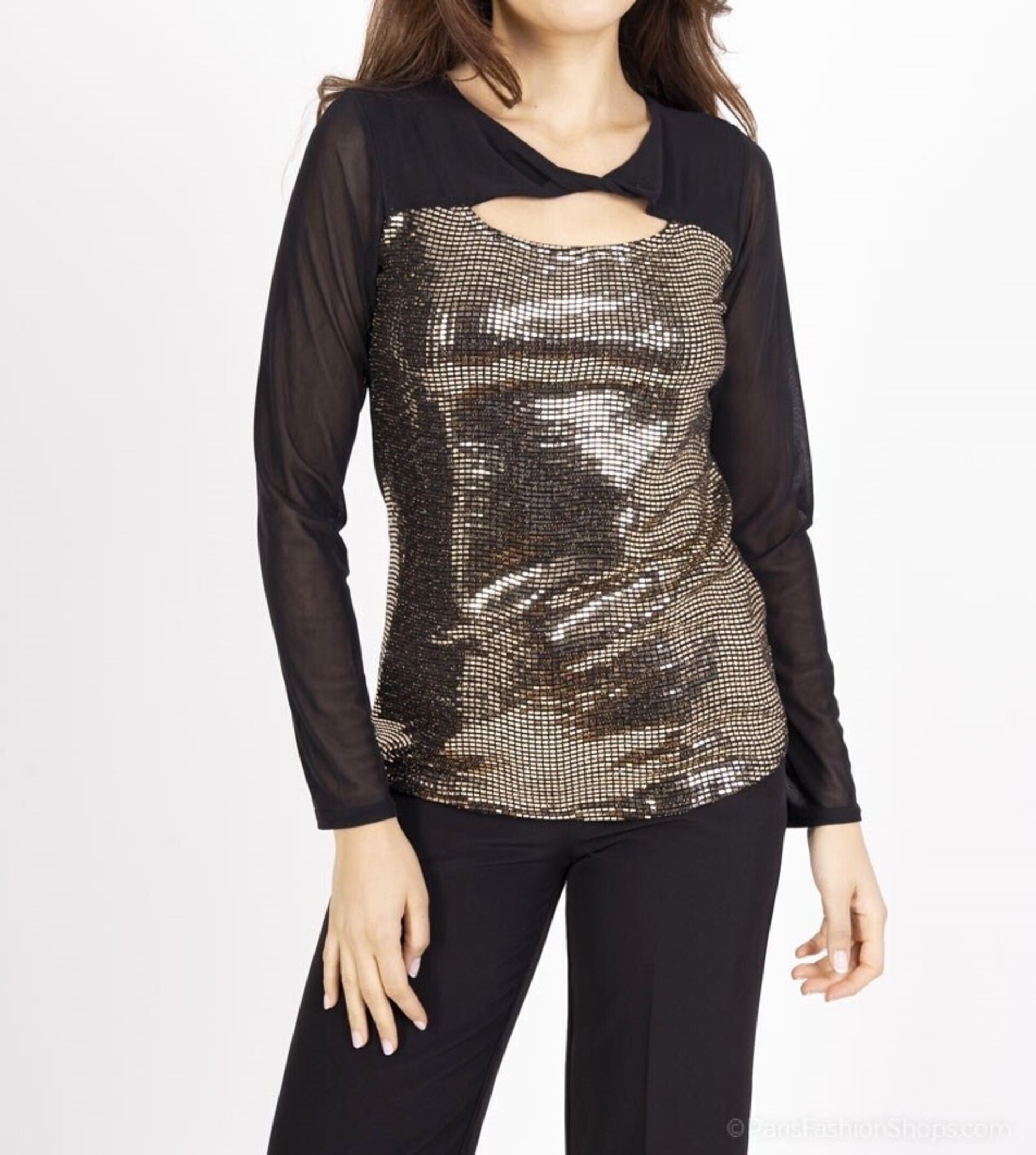 Camiseta con con brillo - 1