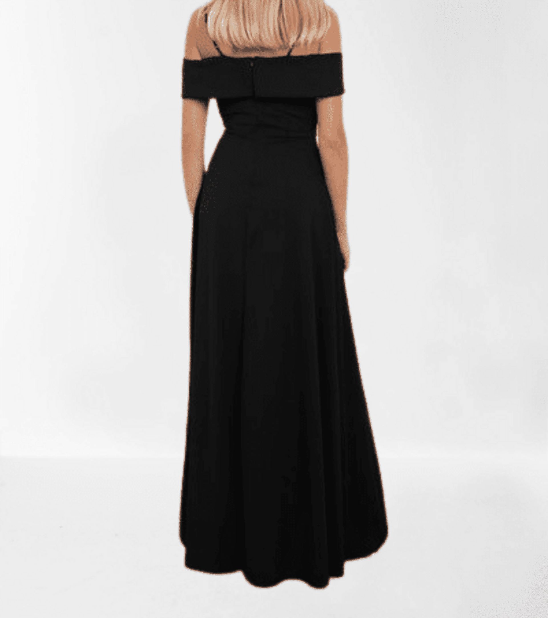 Vestido Fiesta Largo Escote Bardot Cannes - 19