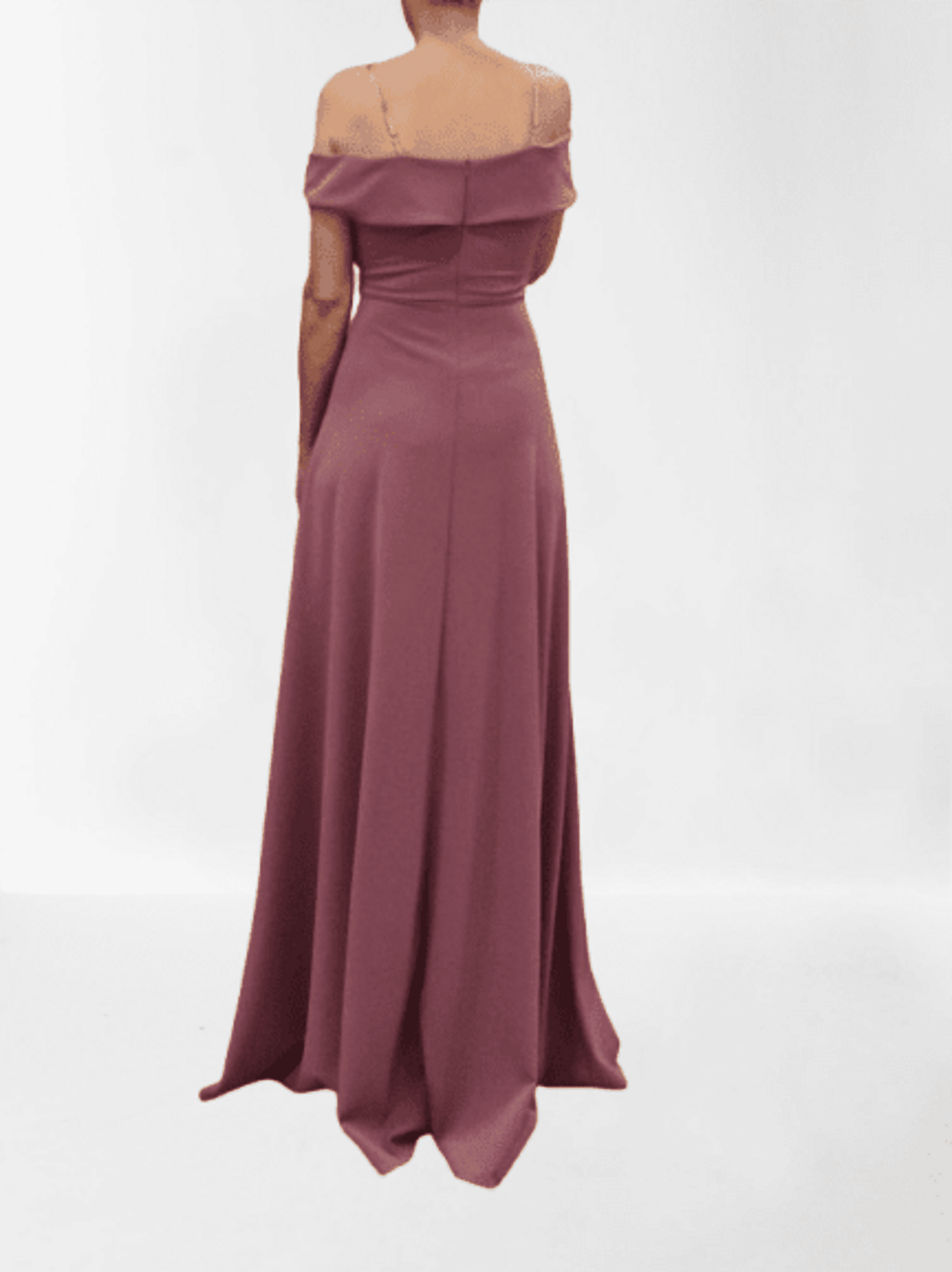 Vestido Fiesta Largo Escote Bardot Cannes - 2