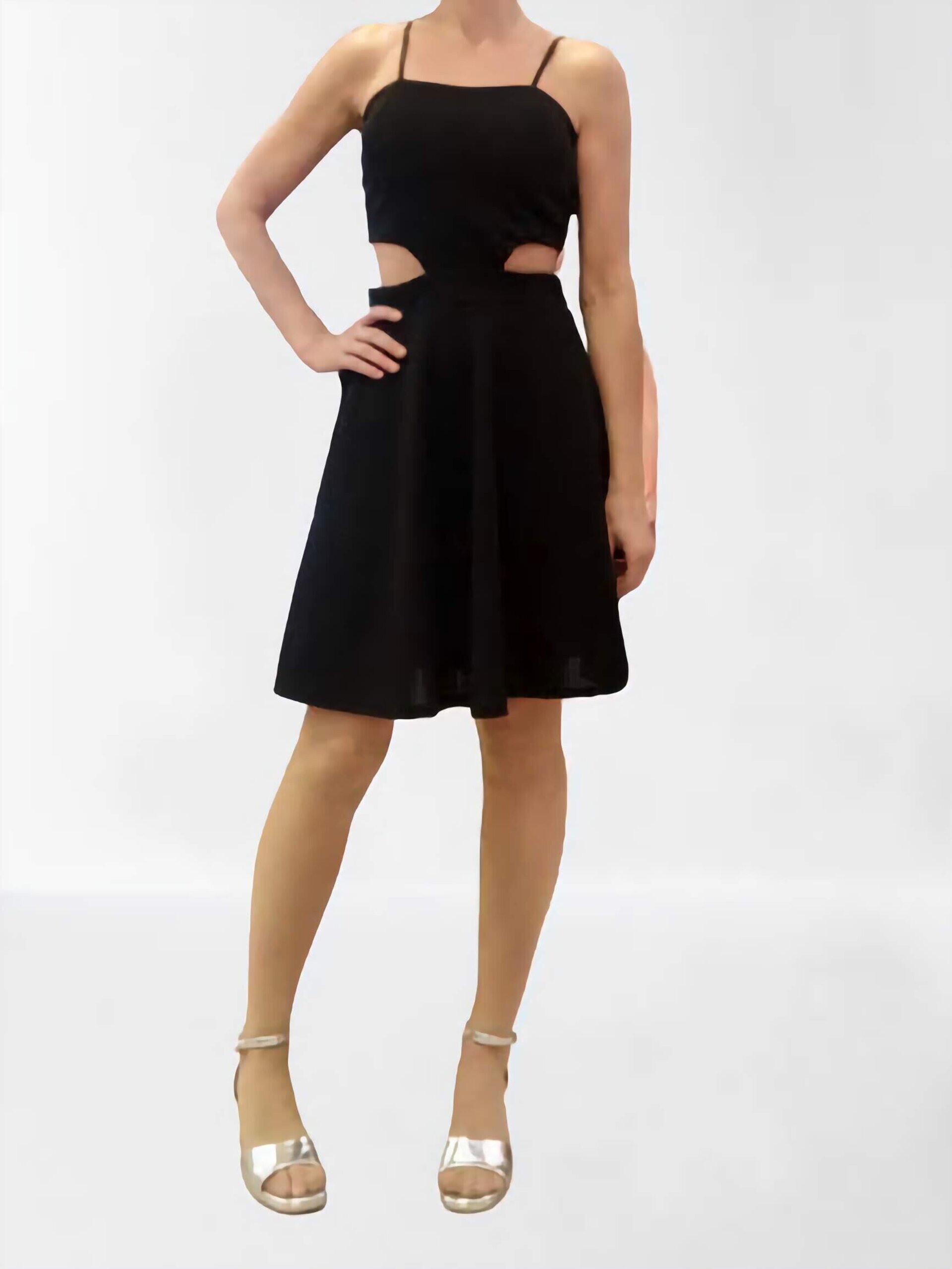 Vestido Fiesta Corto Con Aberturas Caracas - 1