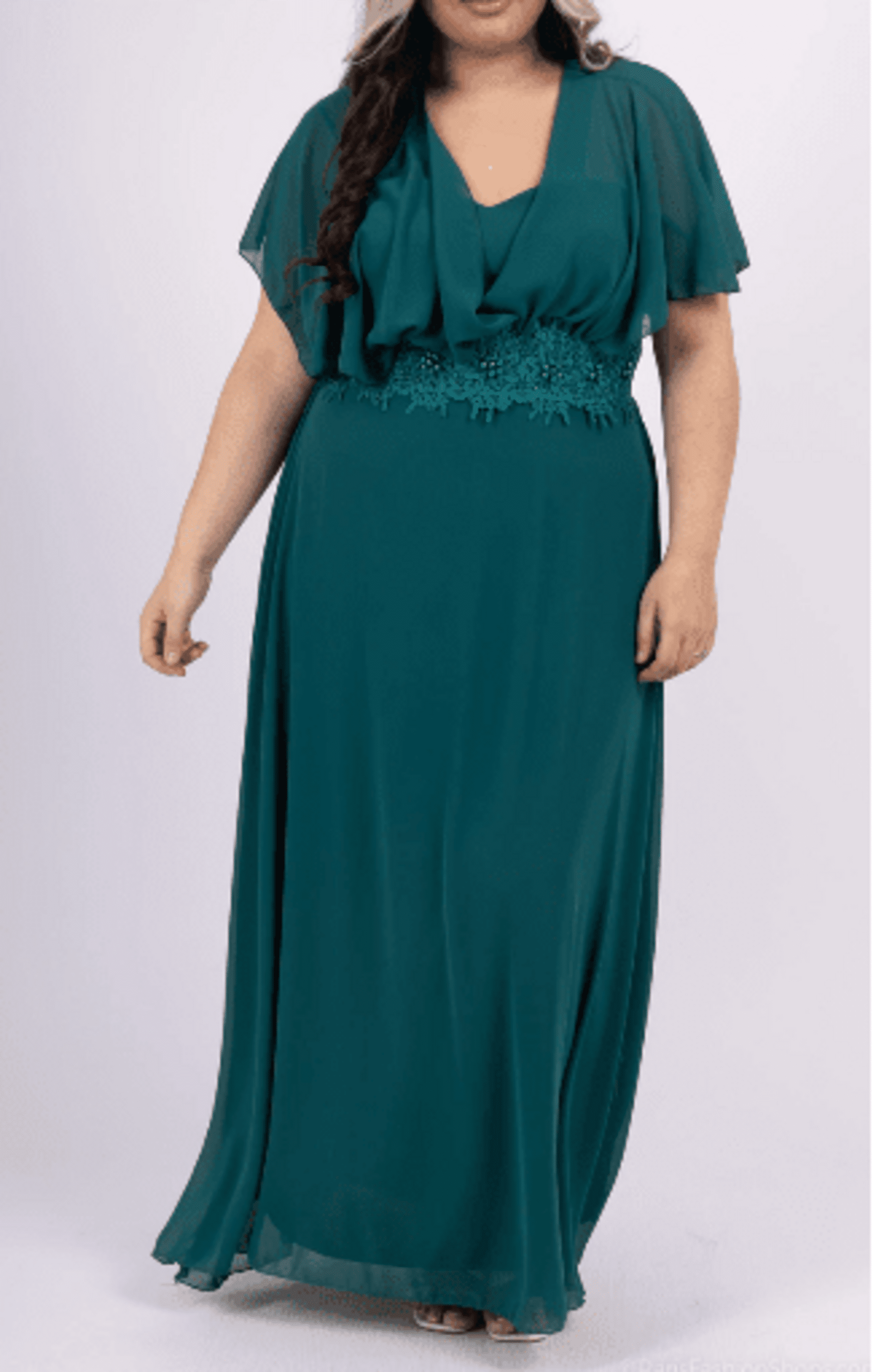 Vestido de fiesta talla grande Toledo - 1