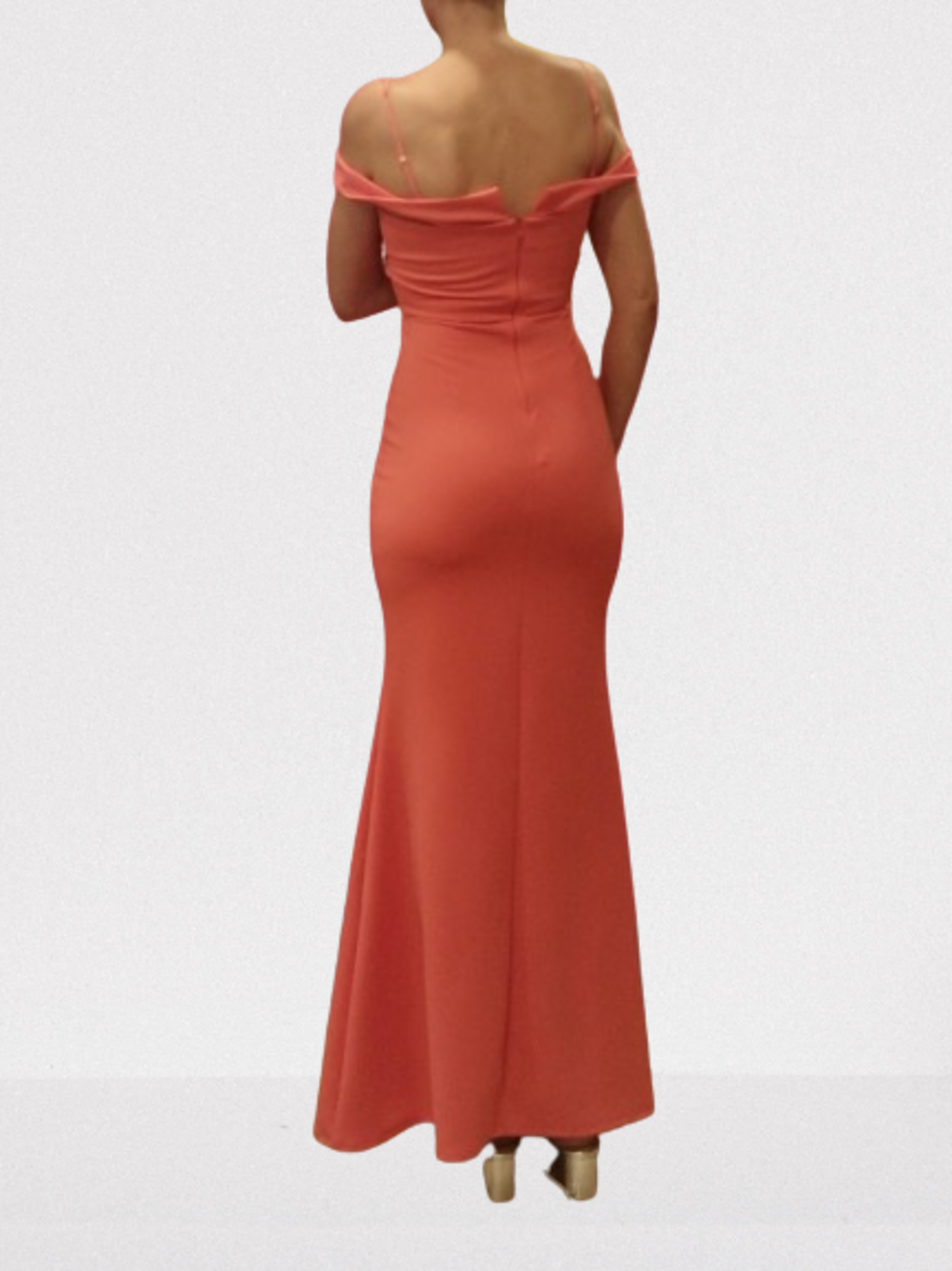 Vestido Sirena Escote Bardot Nashville - 4