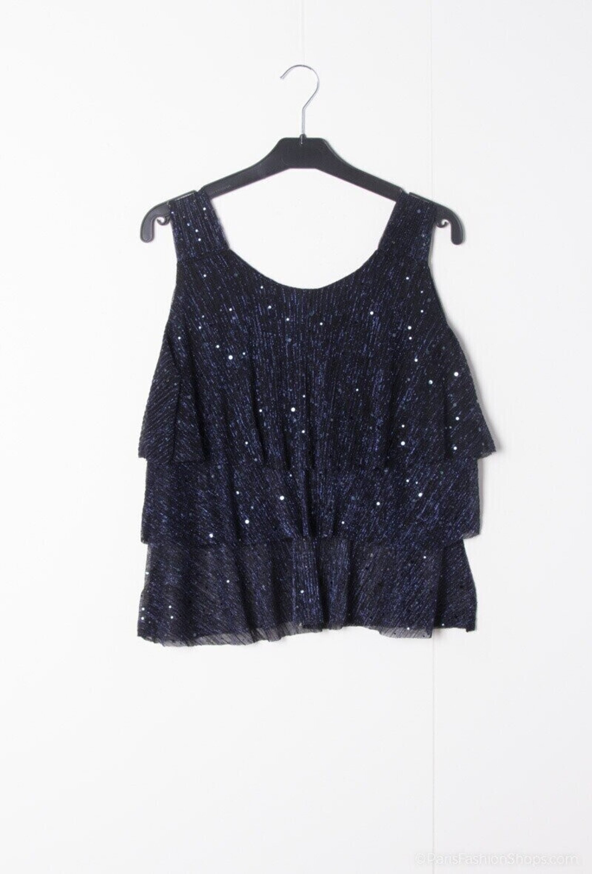 Top de fiesta con volantes - 3