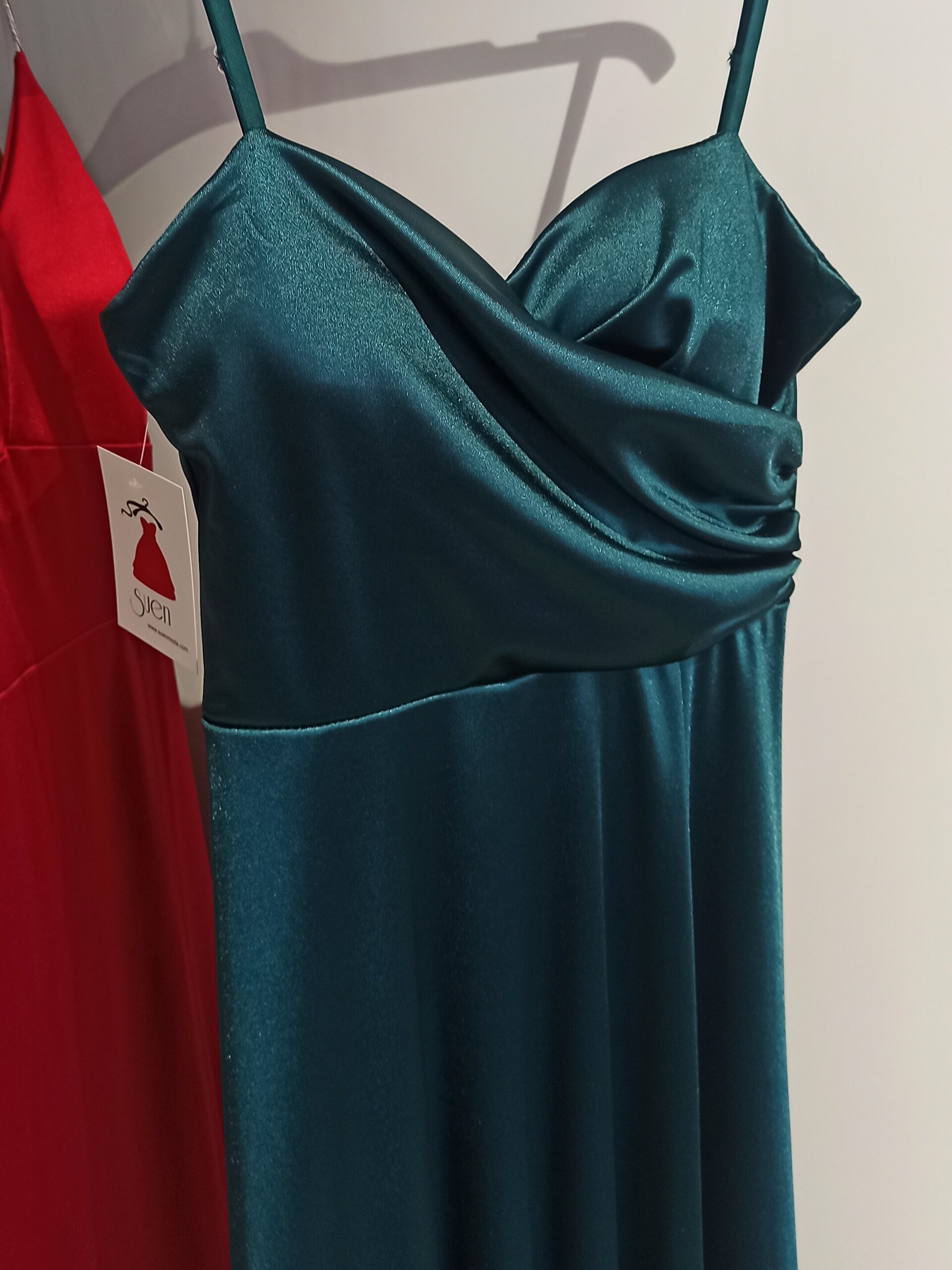 Vestido para graduación de satén Sao Paulo - 5