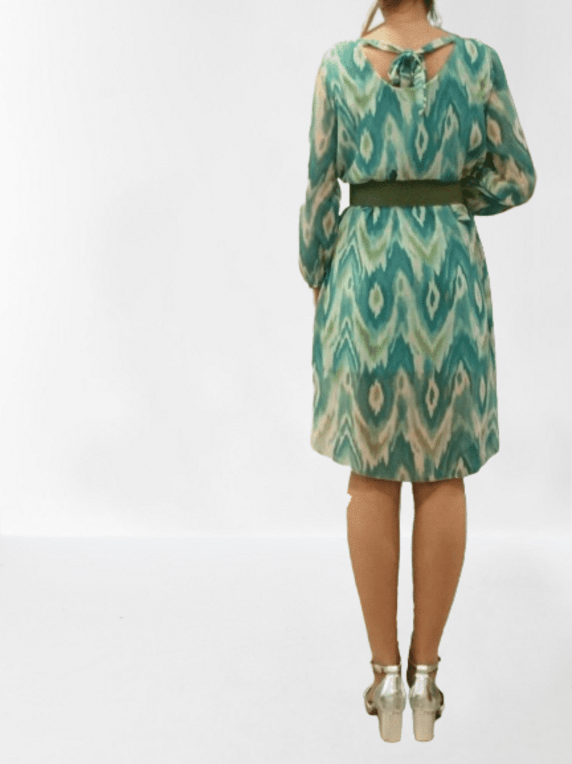 Vestido de Fiesta Estampado Maceió 2 - 3